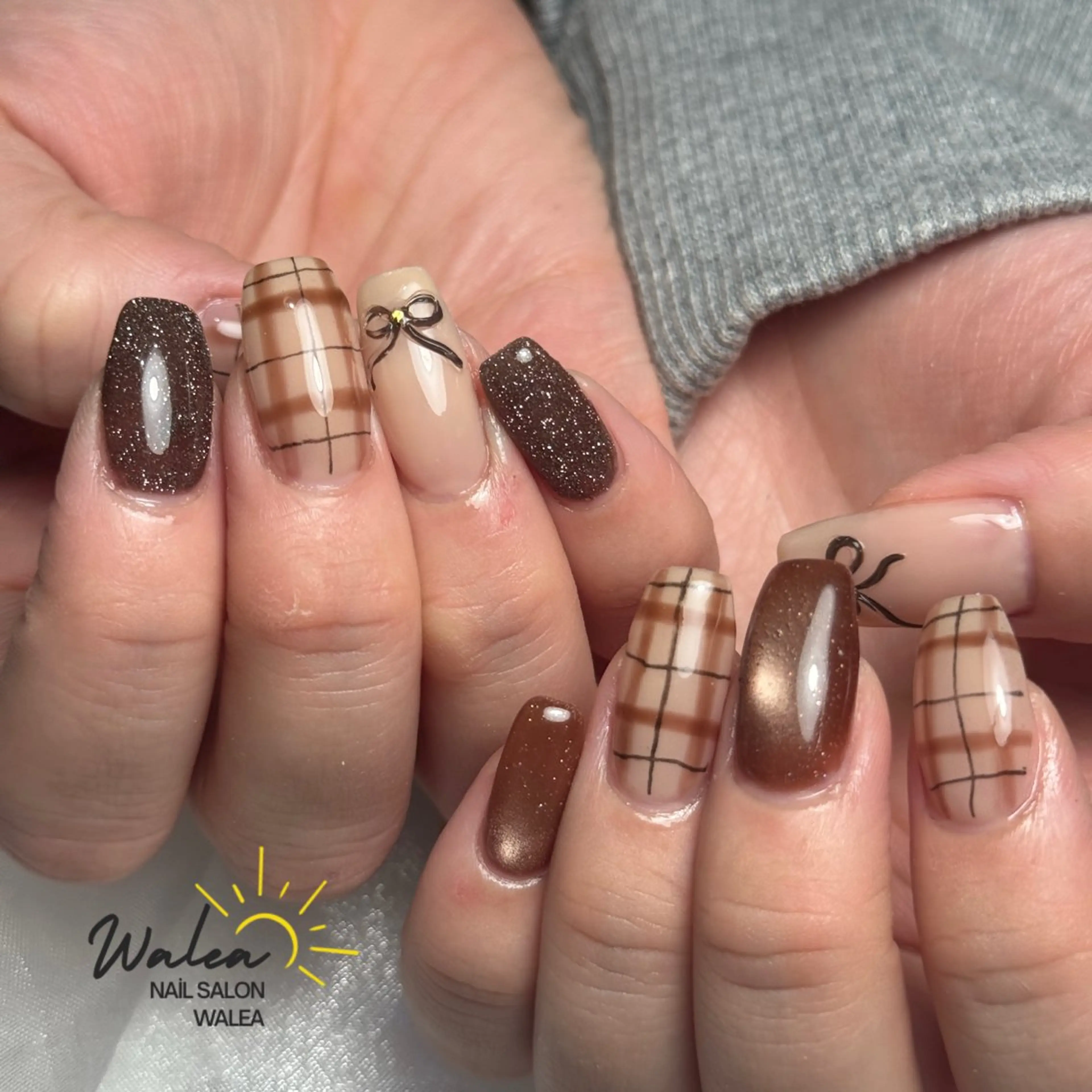 ネイル ハンドネイル nail salon waleaのネイルデザイン