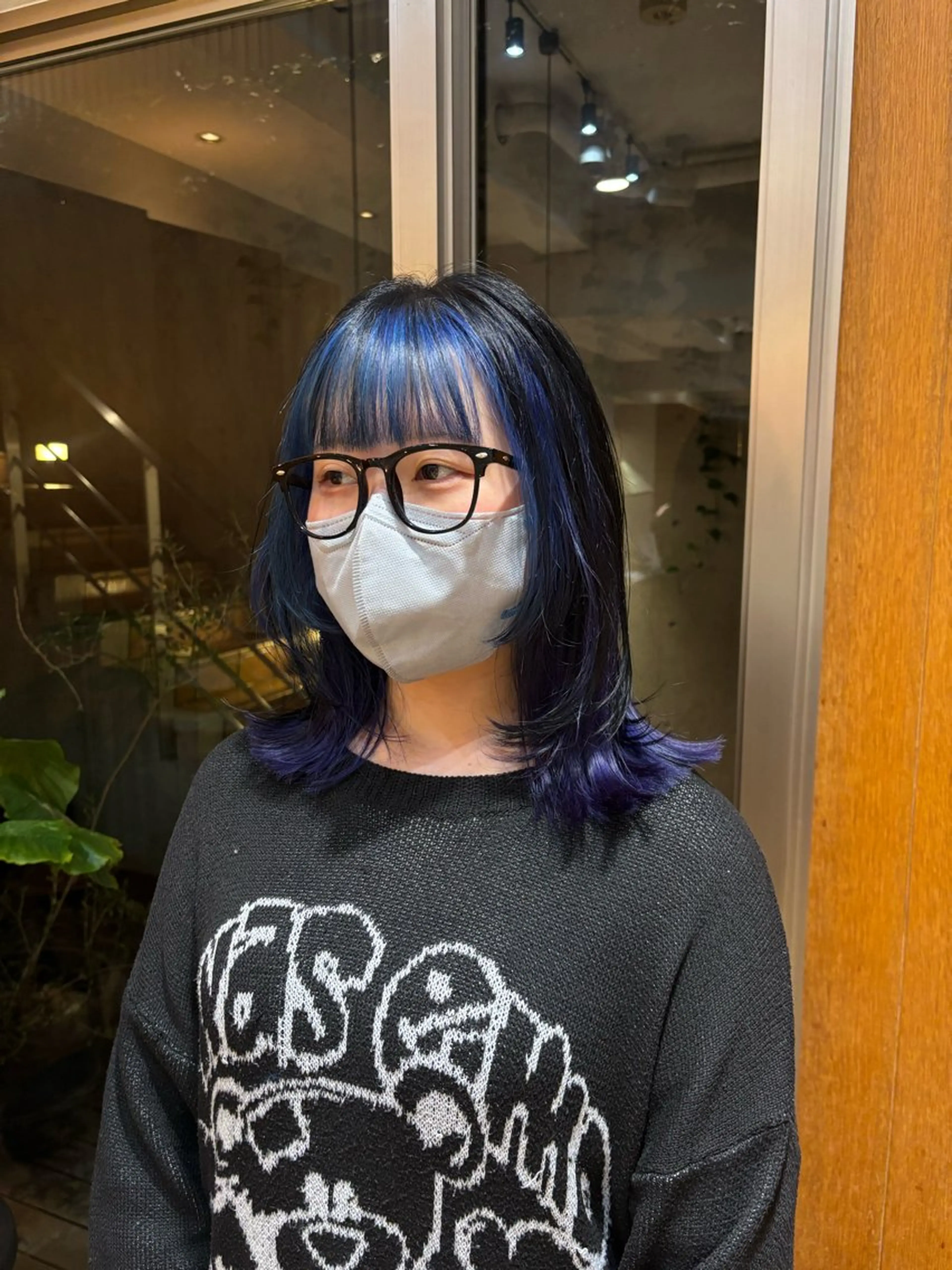 ミディアム 韓国風パーマ/ オリーブ🇰🇷あゆのヘアスタイル