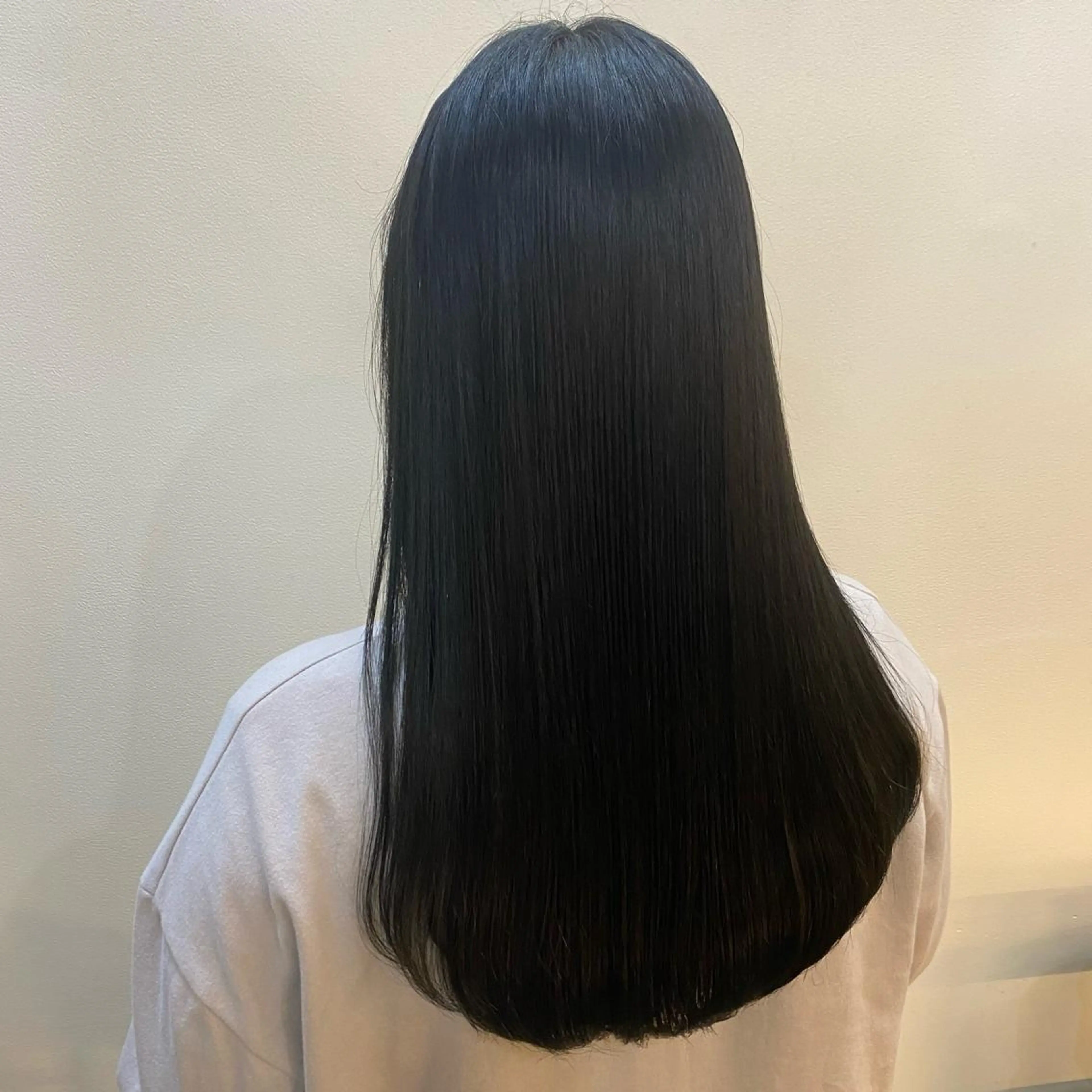 ロング 縮毛矯正 カット トリートメント 暖色艶color / ボブ🦩Rioのヘアスタイル