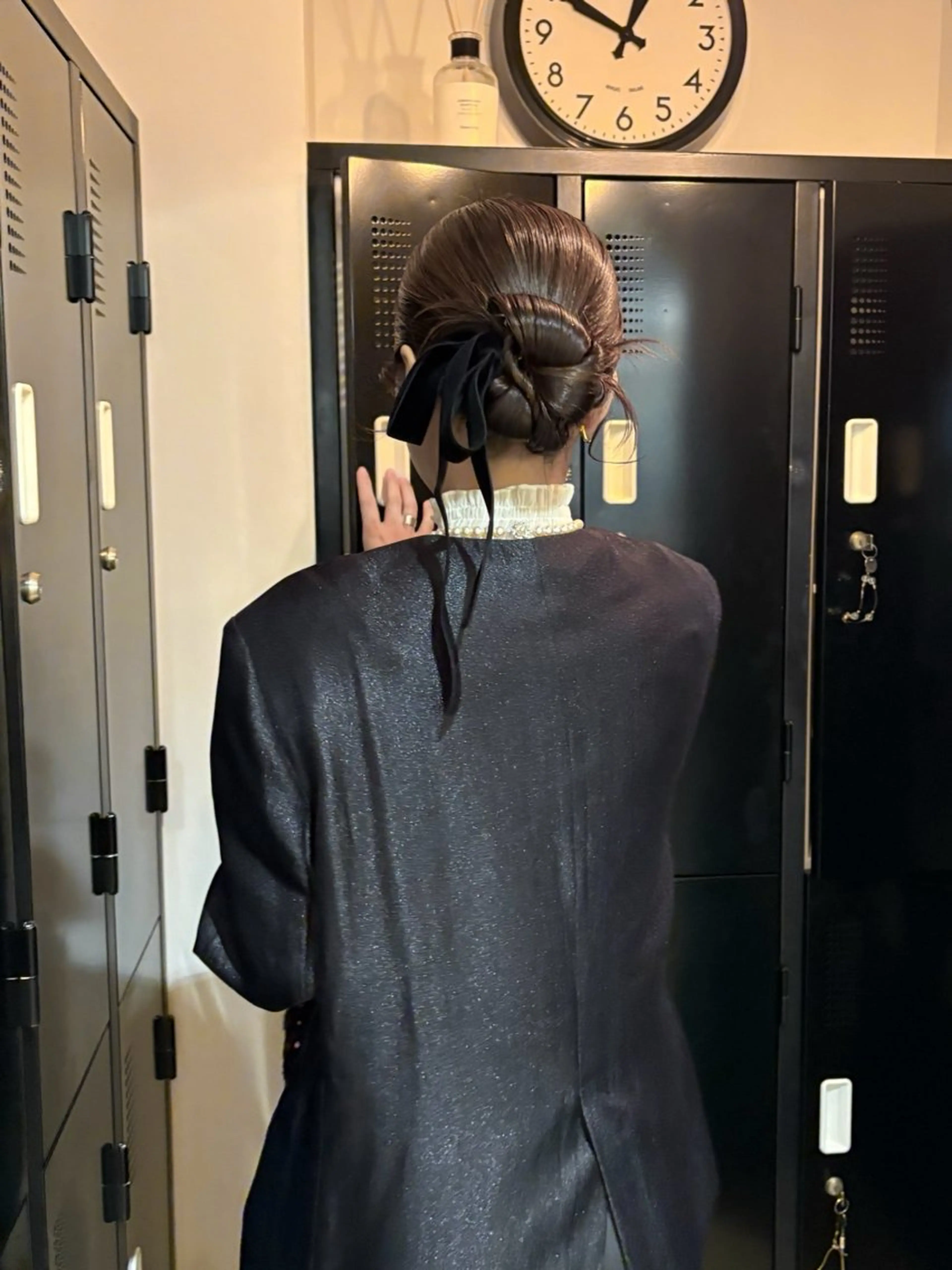 ヘアアレンジ レイヤーカット🐩 透明感カラー モカのヘアスタイル