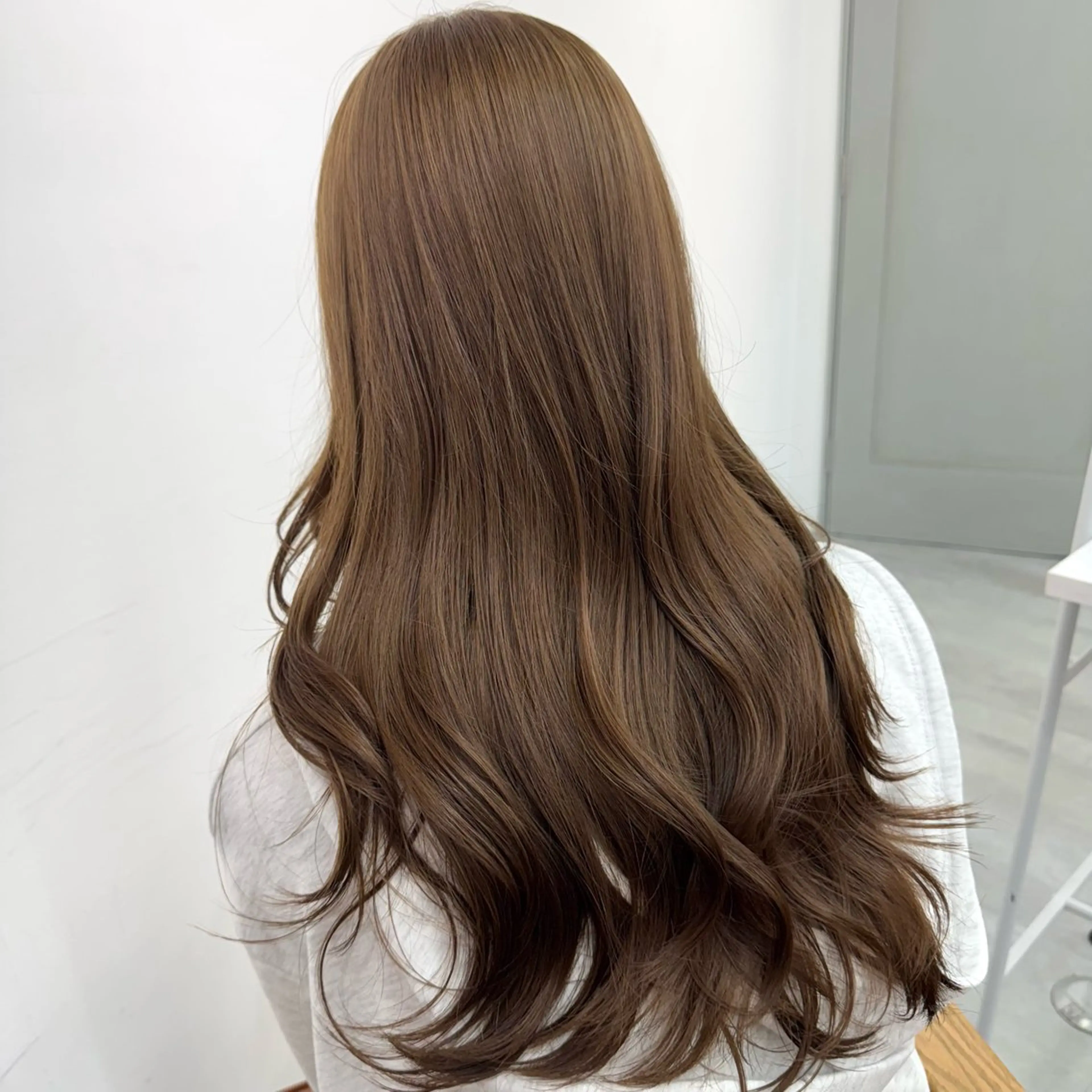 ロング カラー ヘアアレンジ ヘアカラー ブリーチなしカラー /新百合ヶ丘/安形翔のヘアスタイル