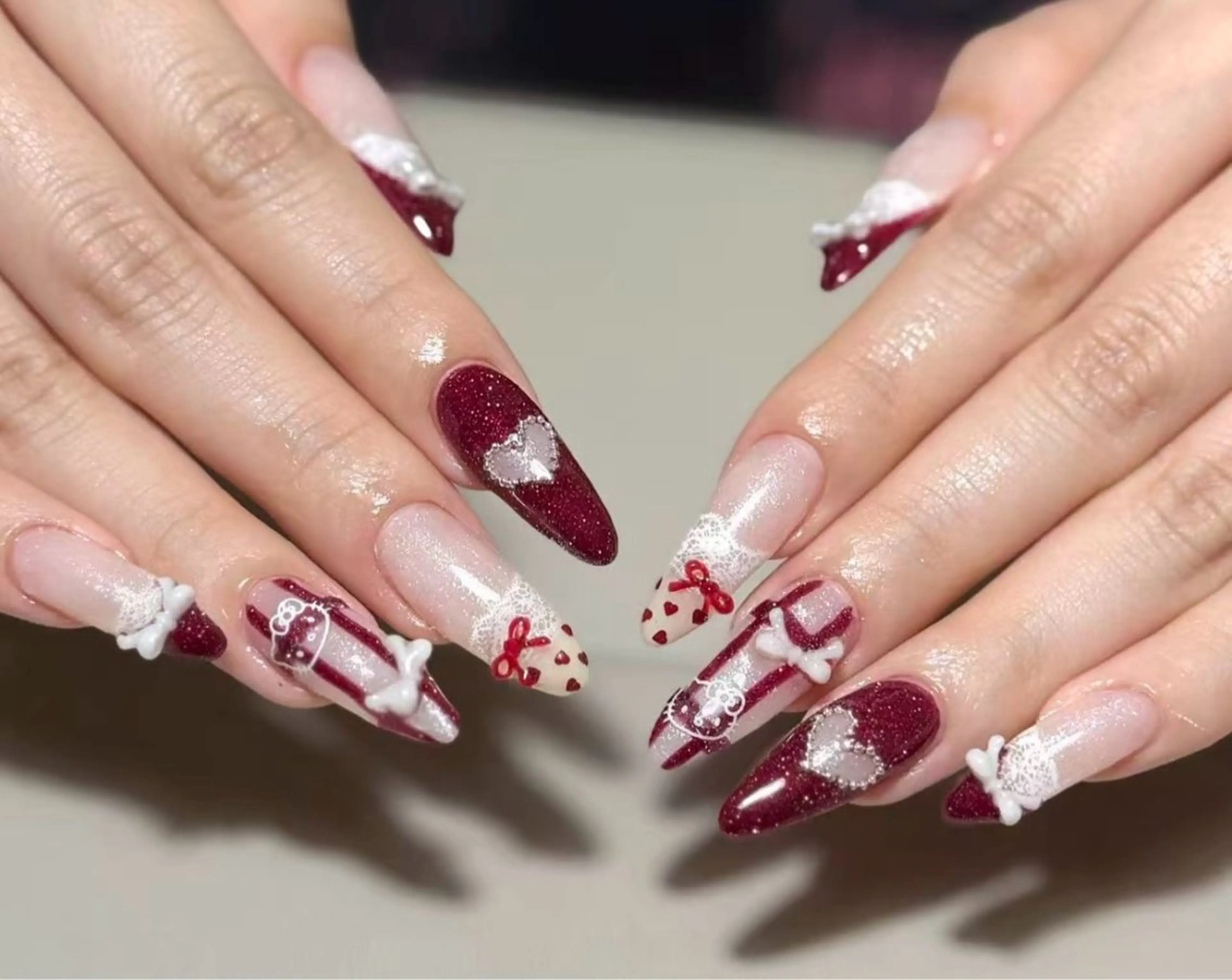 ネイル you美nail所属・sunnynail 小桃のネイルデザイン