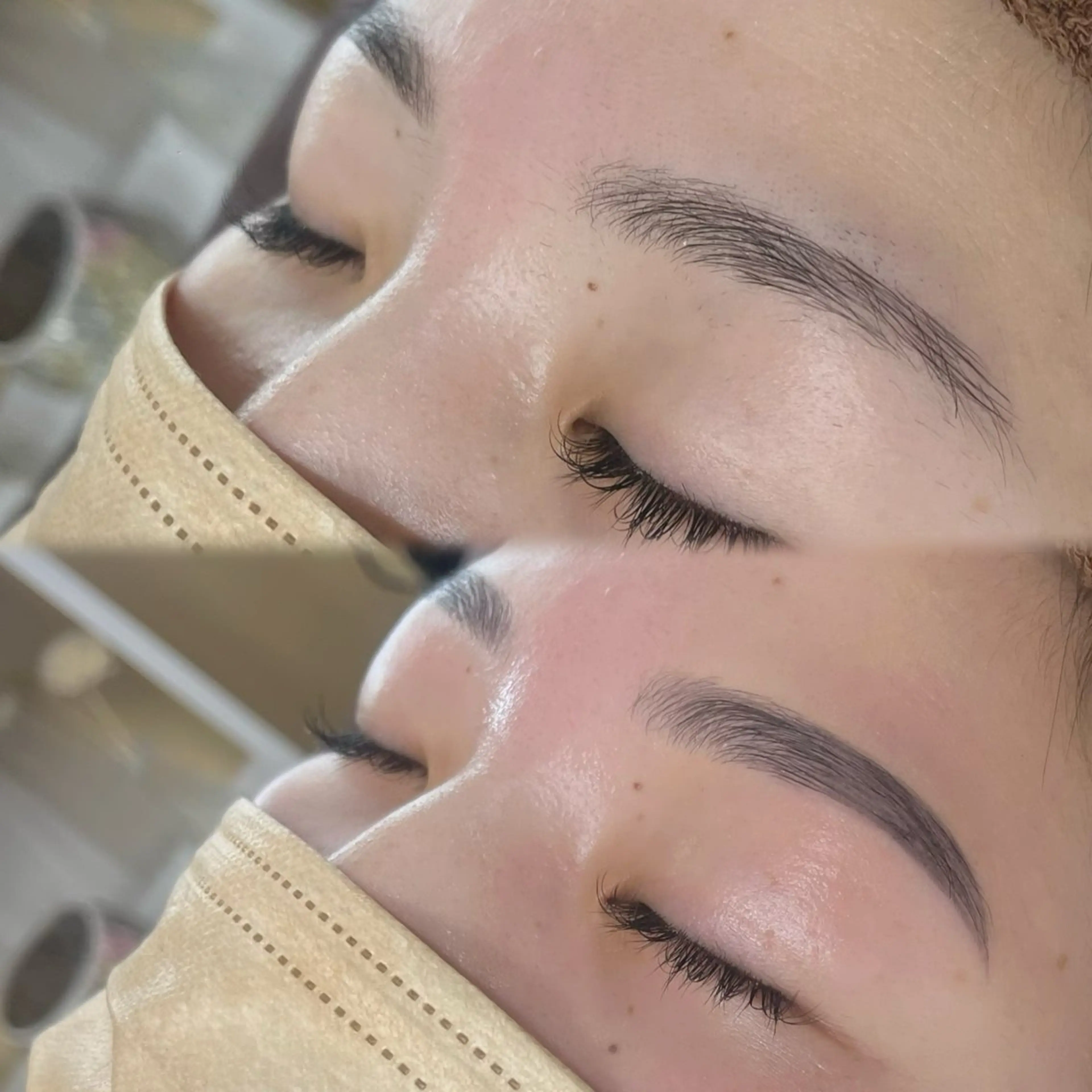 アイブロウ ハリウッドブロウリフト Mr.&Ms.脱毛 NATSUMIのエステ・リラクイメージ