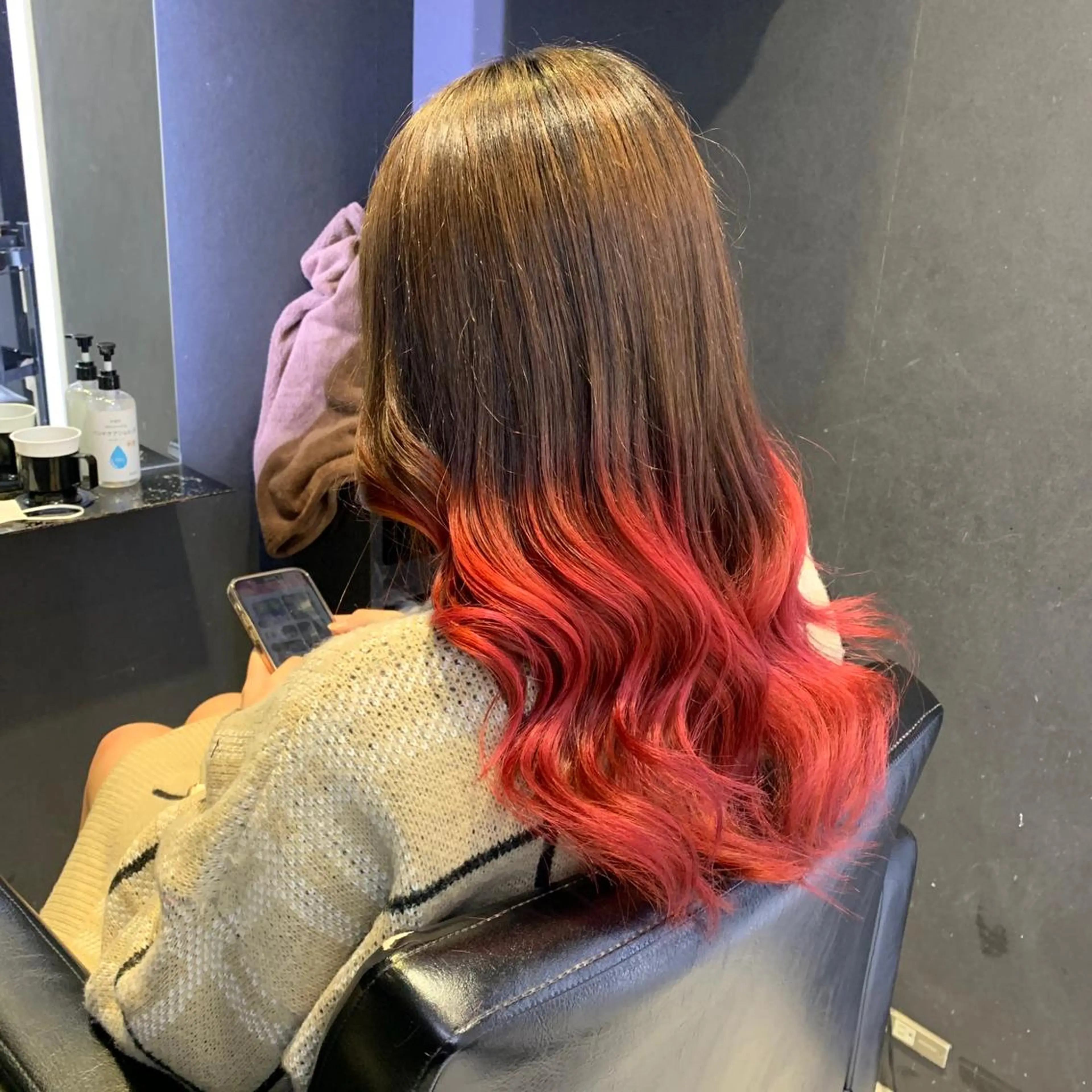 セミロング シールエクステ/渋谷 ／ギャル/LIALAのヘアスタイル