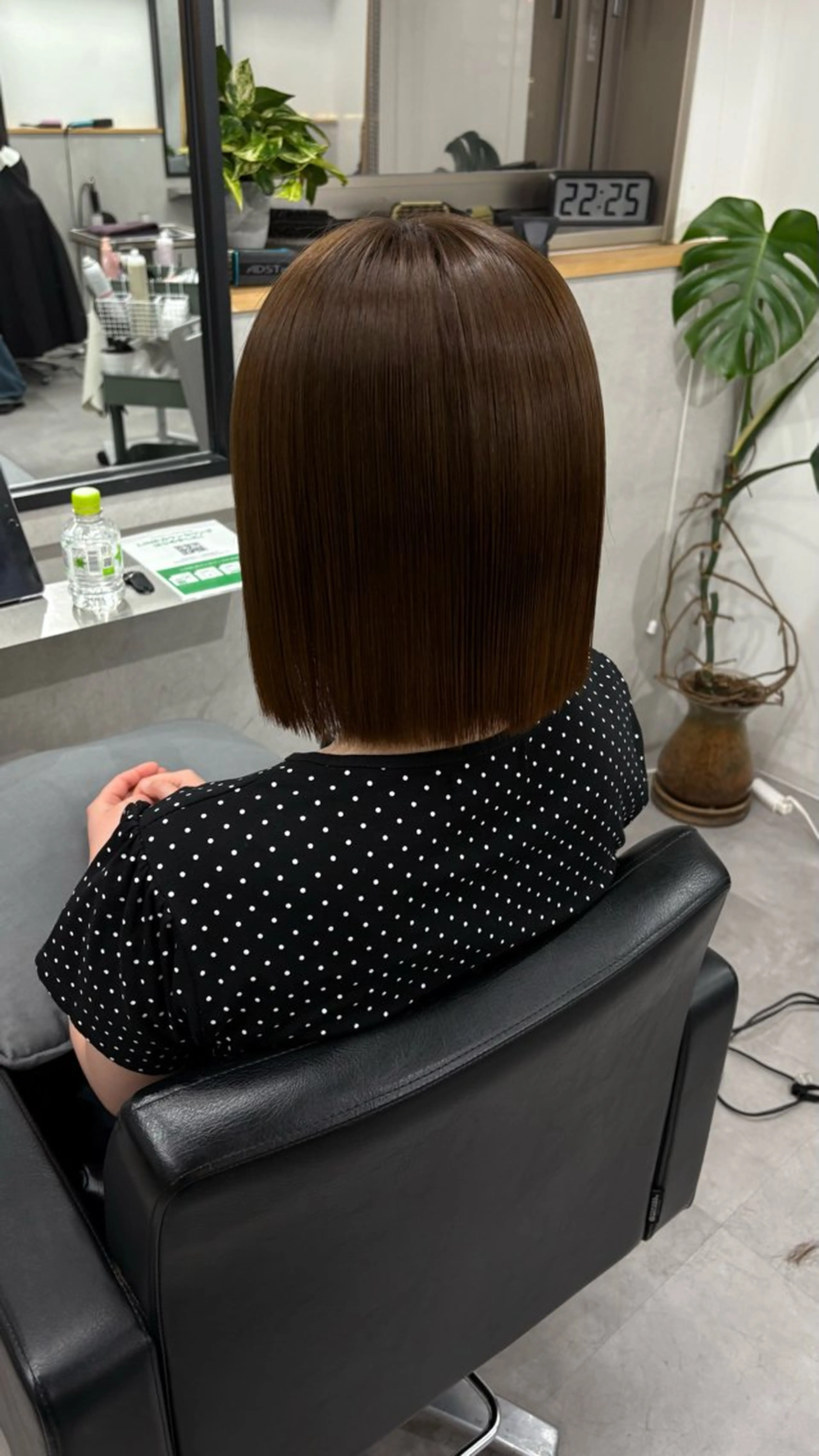 ショート 切りっぱなしボブ ボブ 縮毛矯正 縮毛矯正 ami /yuutenjiのヘアスタイル