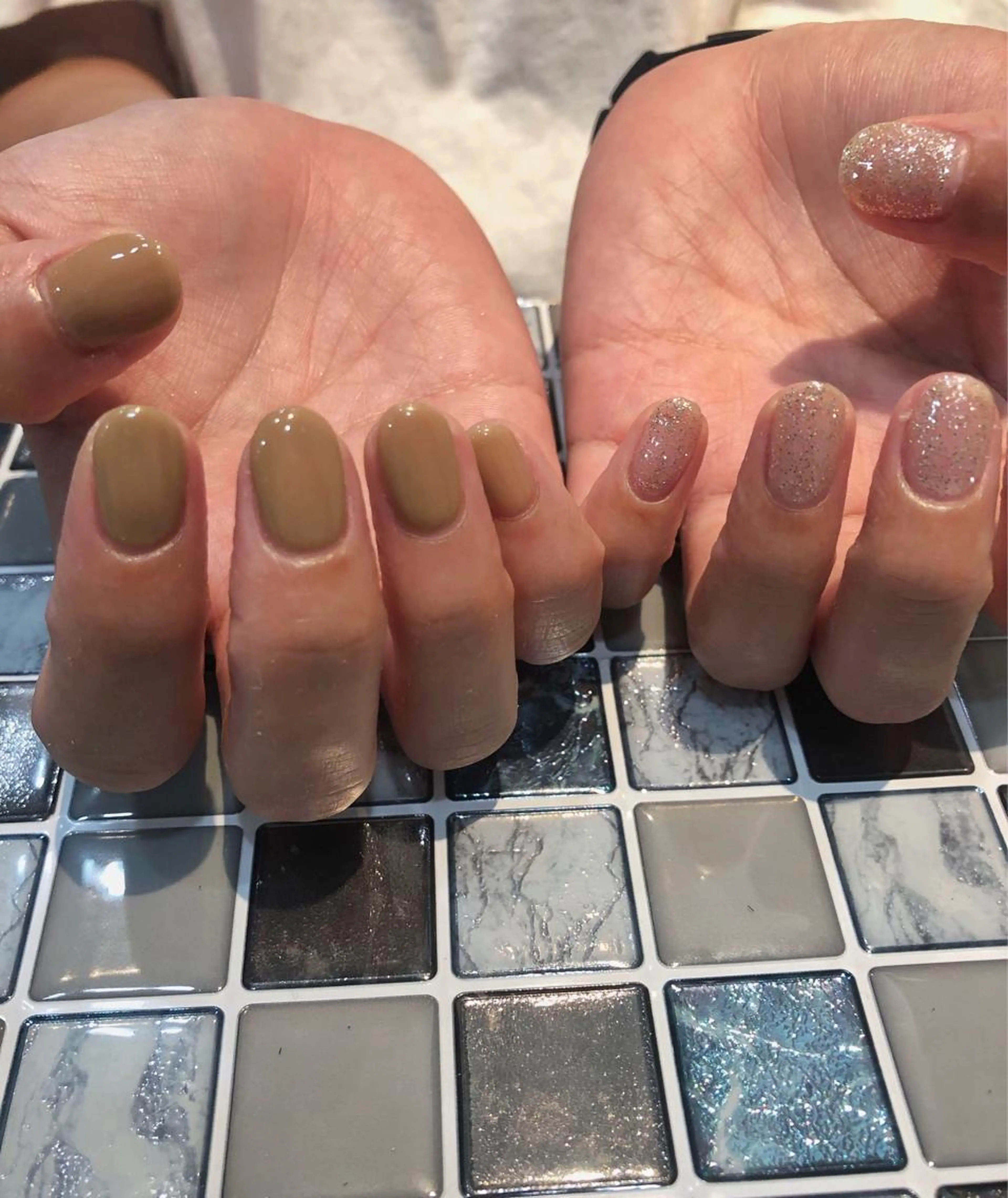 ♡《シンプルかわいい》 nail ワンカラーの写真