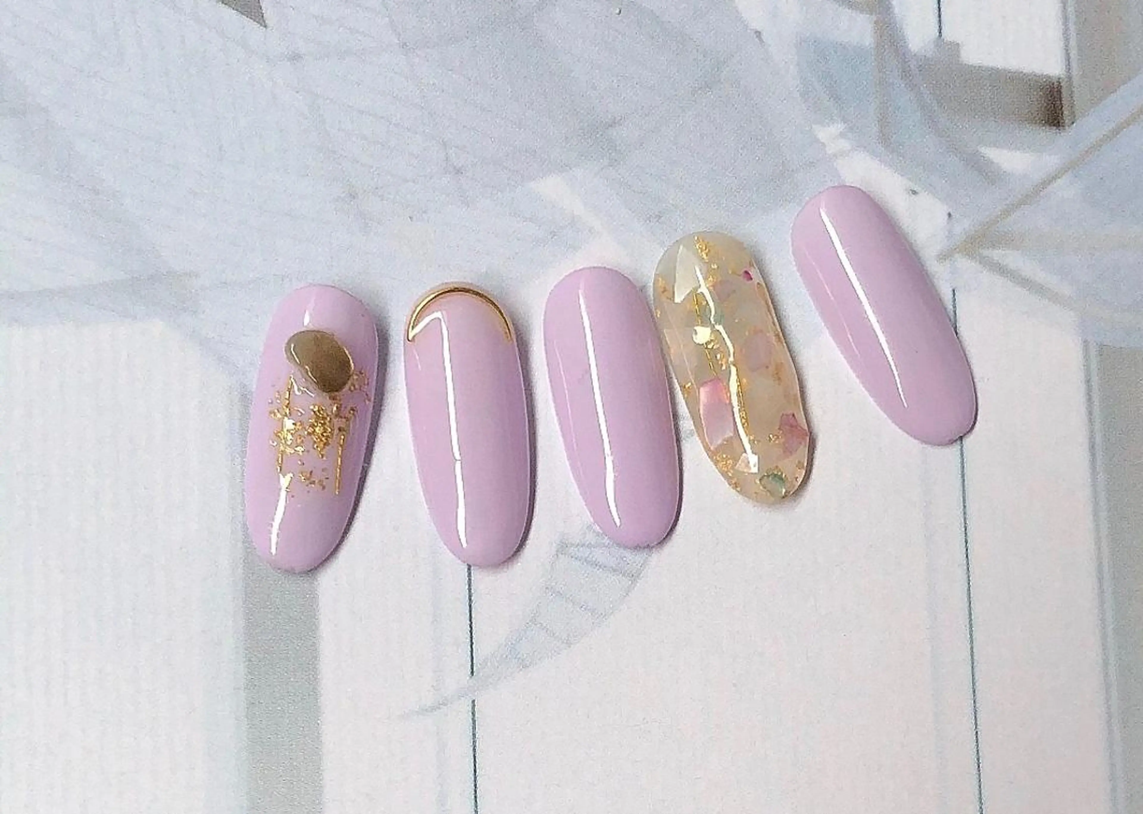 ネイル ハンドネイル OCEAN nail パラジェル　取扱い店のネイルデザイン