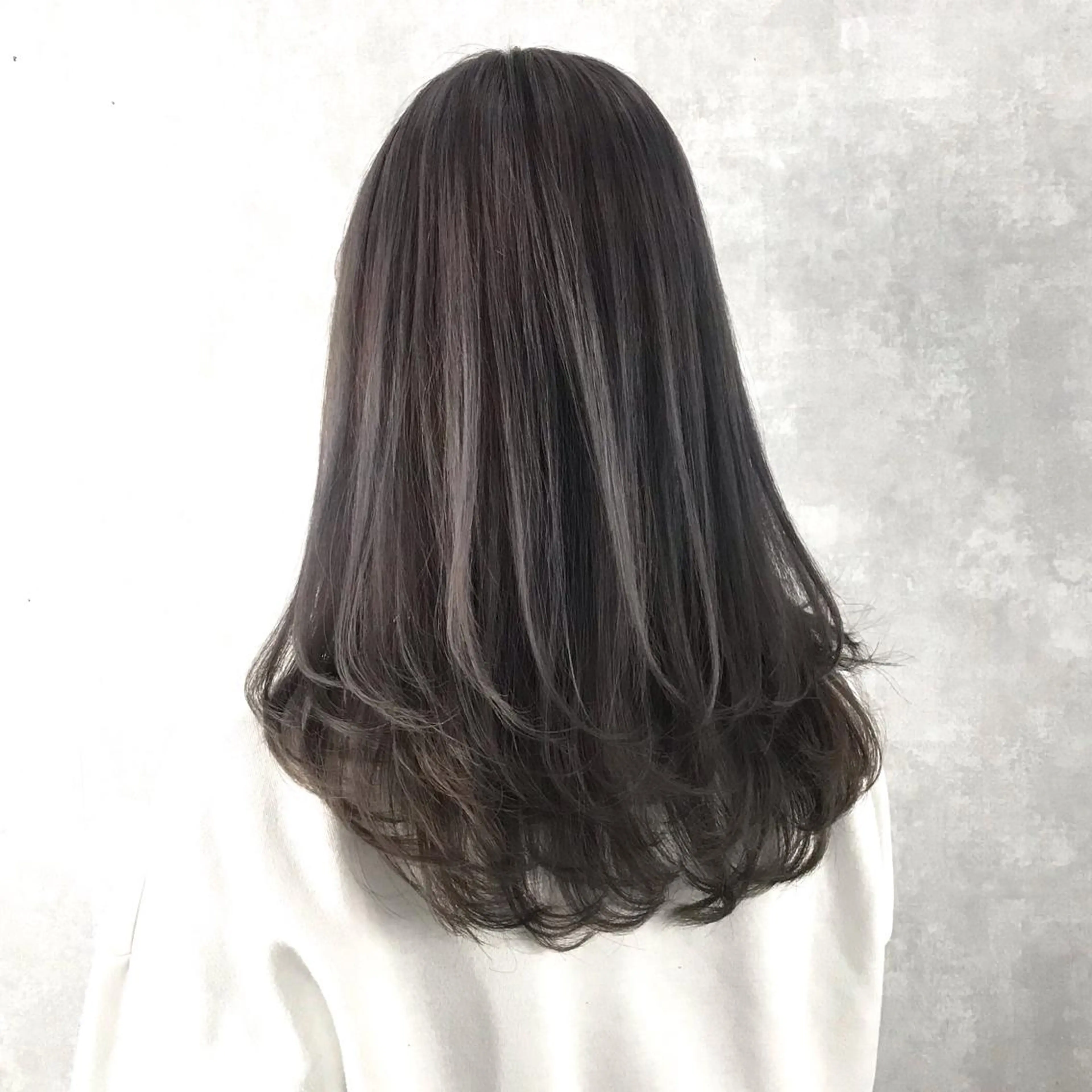 ロング カラー ヨシンモリ ムルギョル巻き 韓国風ヘア レイヤーカット シースルーバング K-POP好き美容師 🇰🇷Kai.Yのヘアスタイル