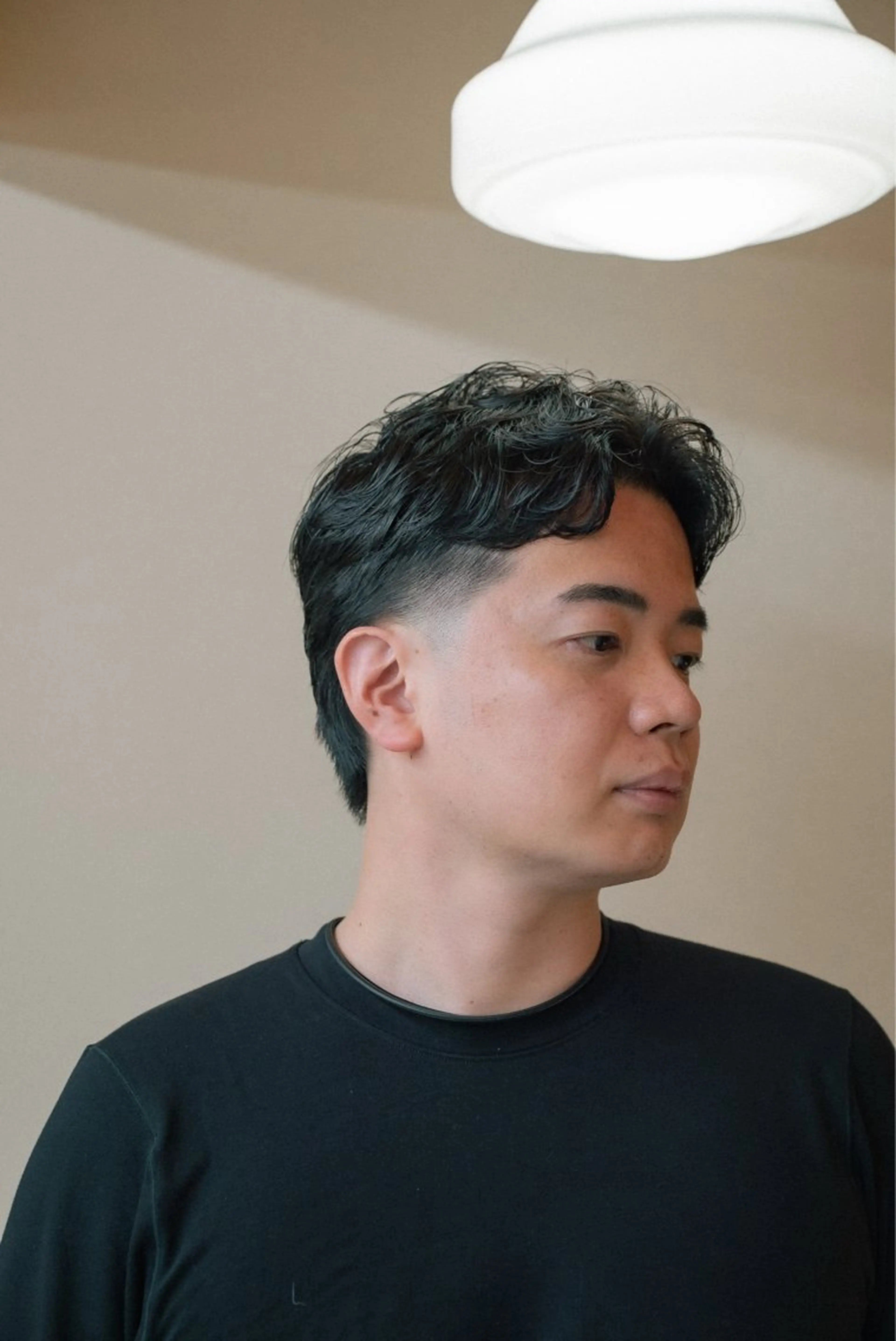 ショート カラー パーマ メンズ マレットヘア ショートヘア カット パーマ 🔗メンズサロン🔗 Kieのヘアスタイル