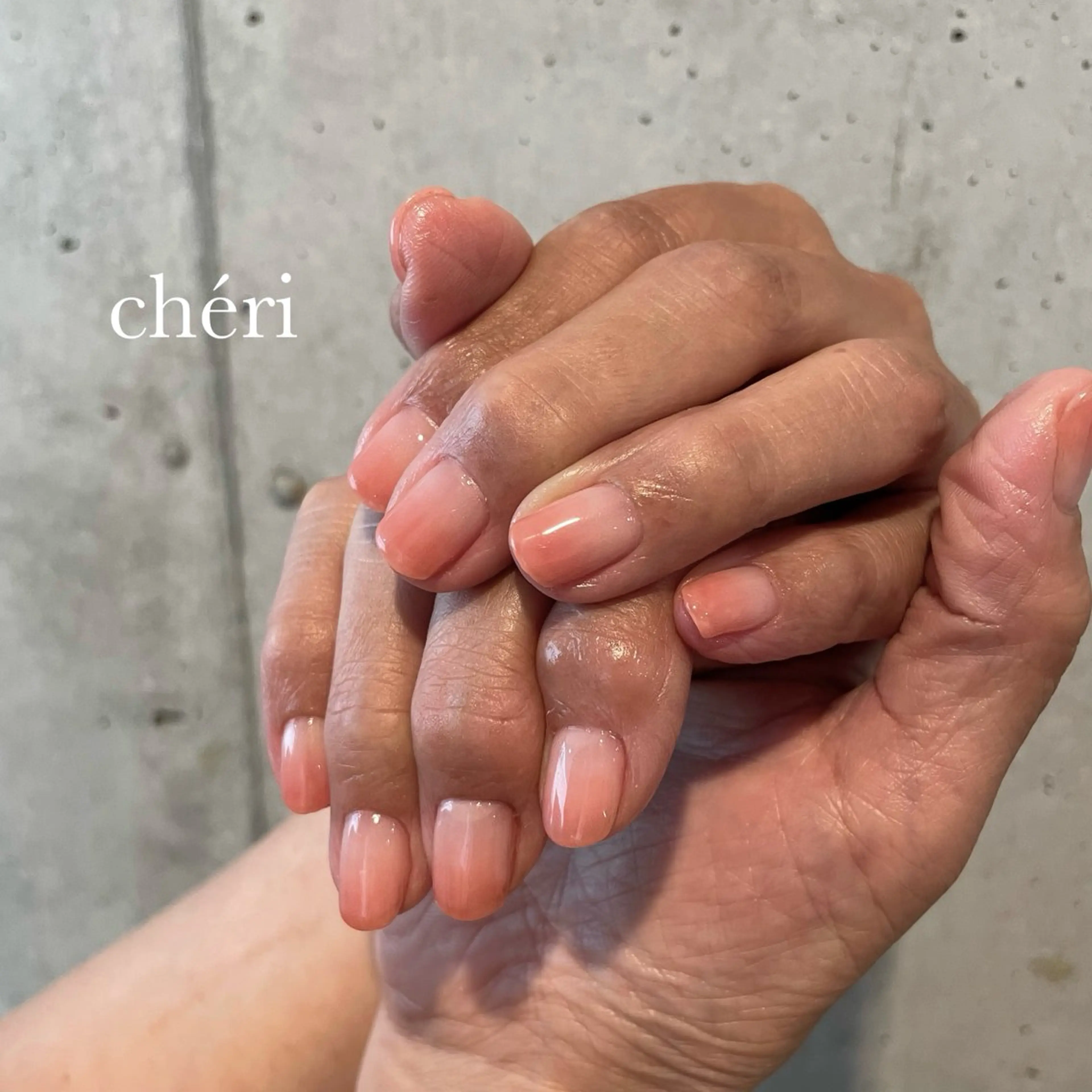 ネイル グラデーション ハンドネイル Chéri［シェリ］ nail salonのネイルデザイン