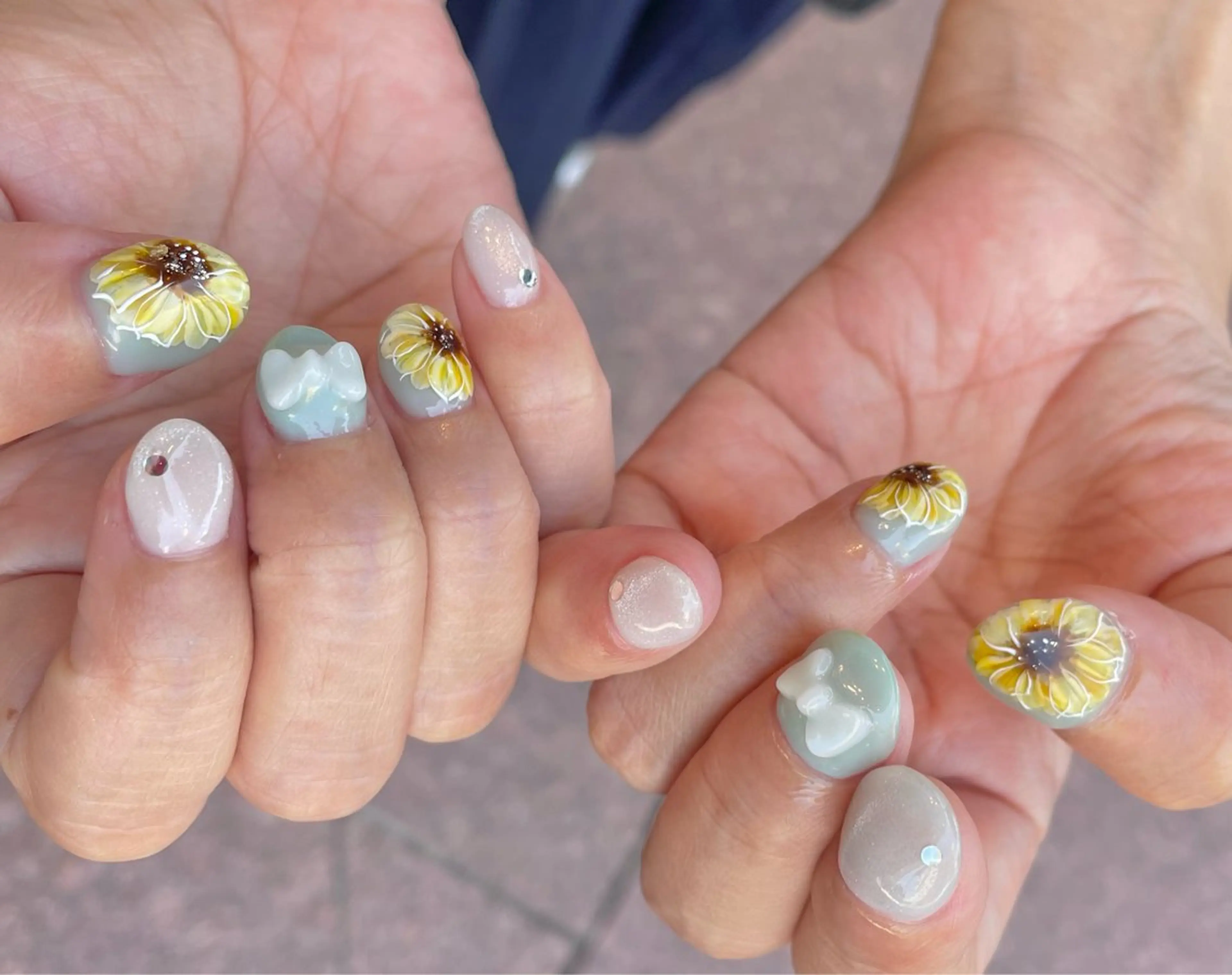 ネイル ハンドネイル Ash関内ネイリスト 荒木のネイルデザイン