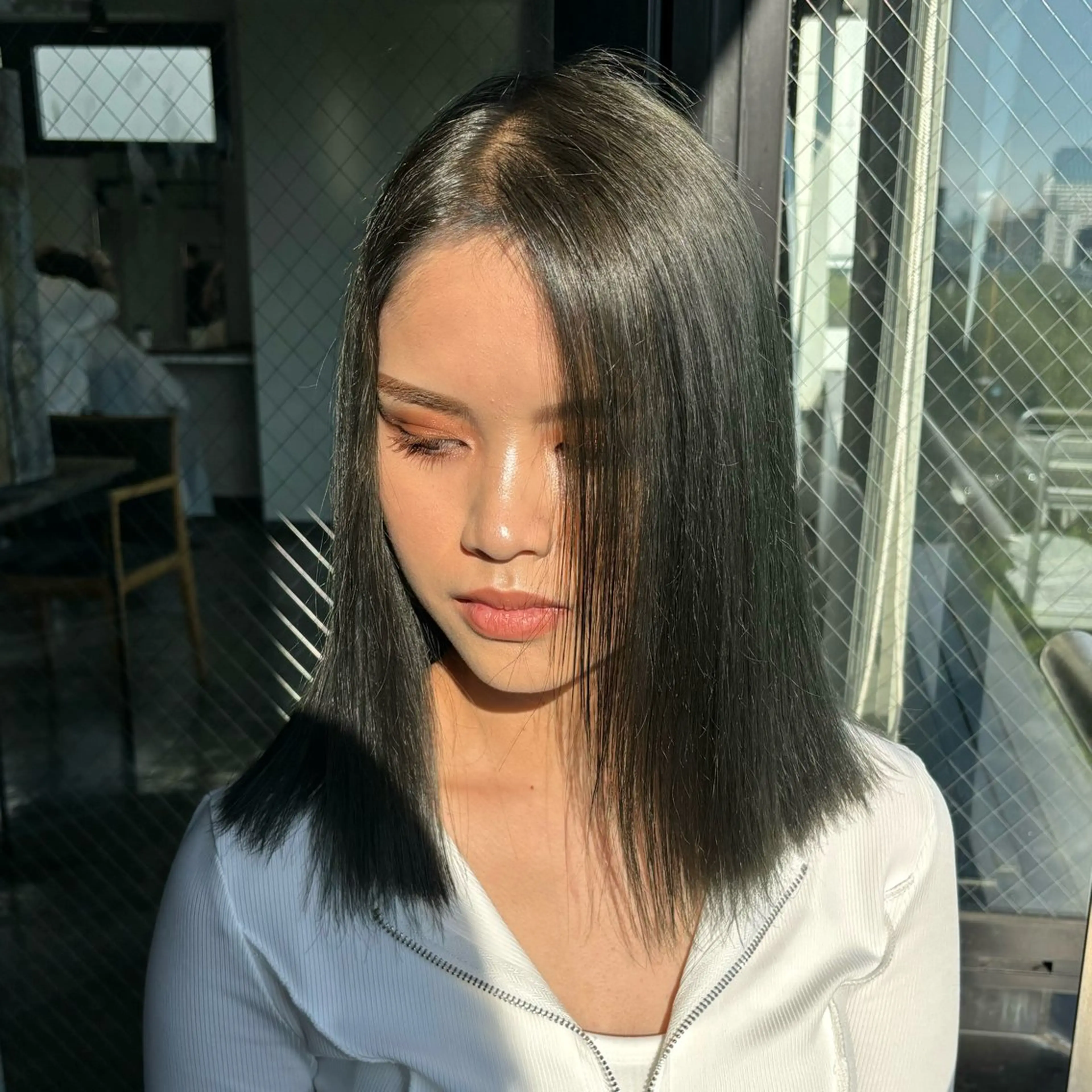 カラー 💫miyu💫デザ インカラー/アレンジのヘアスタイル