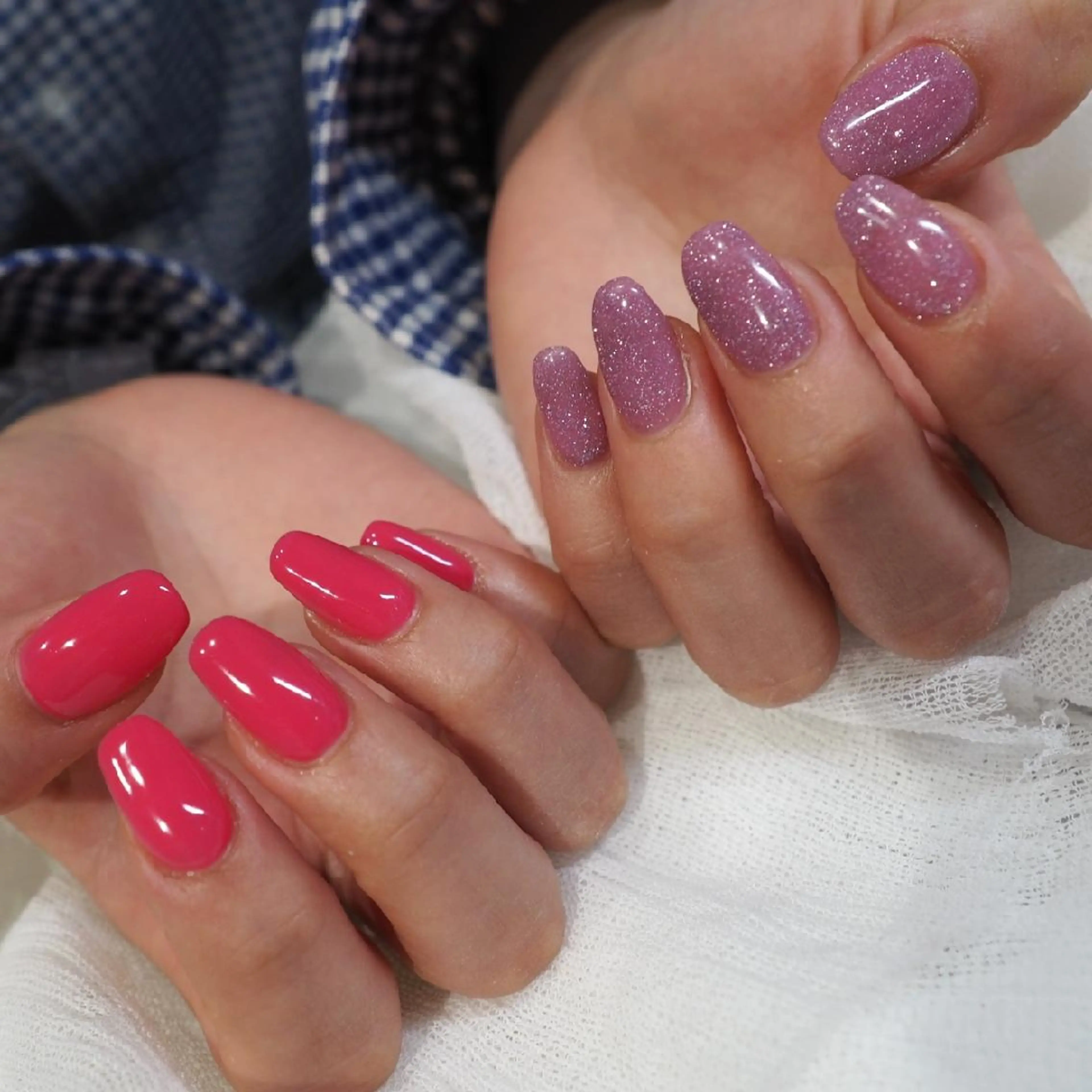 ネイル ピンク ハンドネイル infinity skyのネイルデザイン