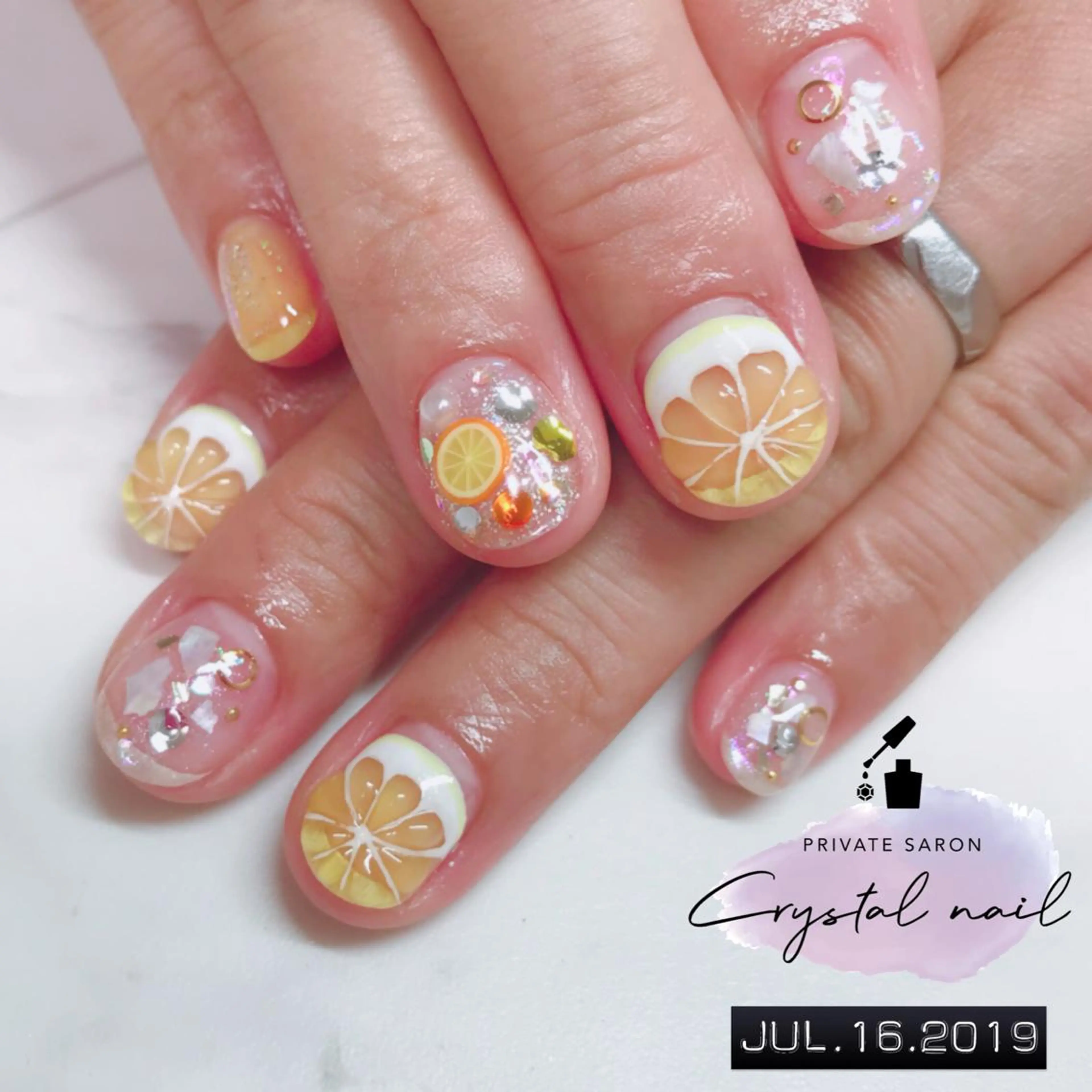 ネイル ぷっくりネイル SCENERY NAILのネイルデザイン