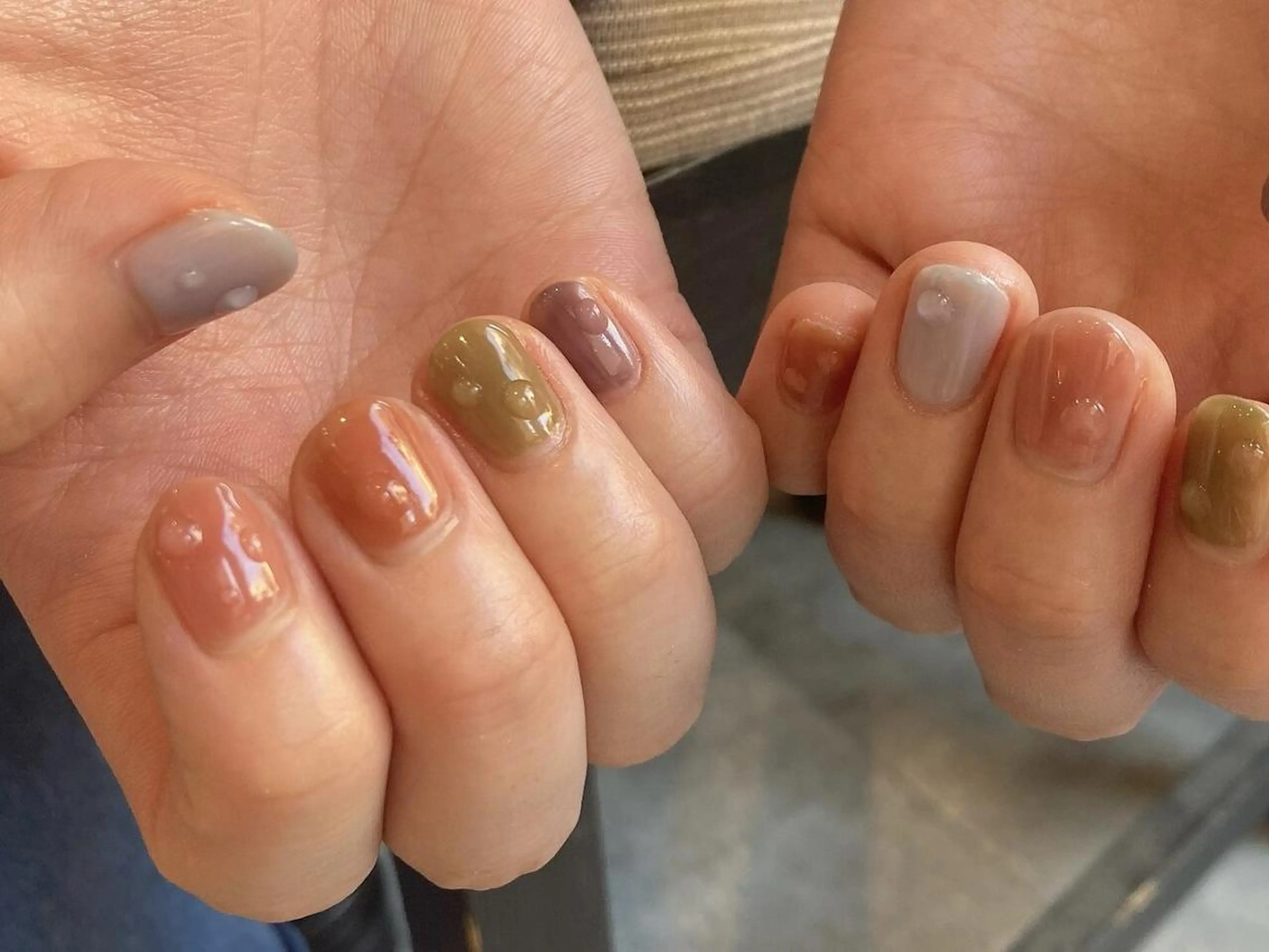 ネイル アートネイル ジェルネイル ニュアンスネイル パラジェル パステルネイル 【パラジェル認定】 newiネイル京橋のネイルデザイン