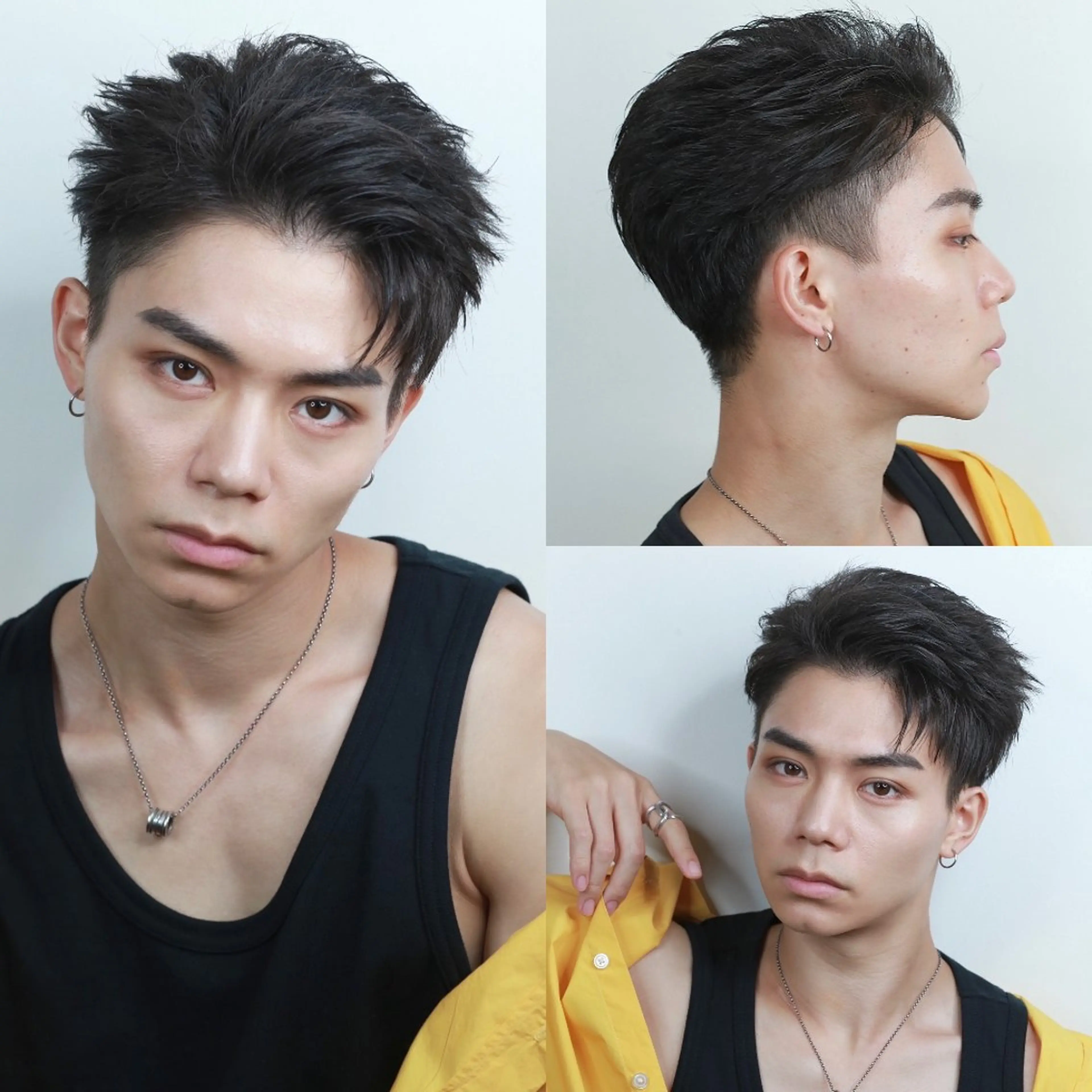 メンズ ショート カット トリートメント ヘアセット メンズ/남자머리✂️ ダウンパーマ/成富のヘアスタイル