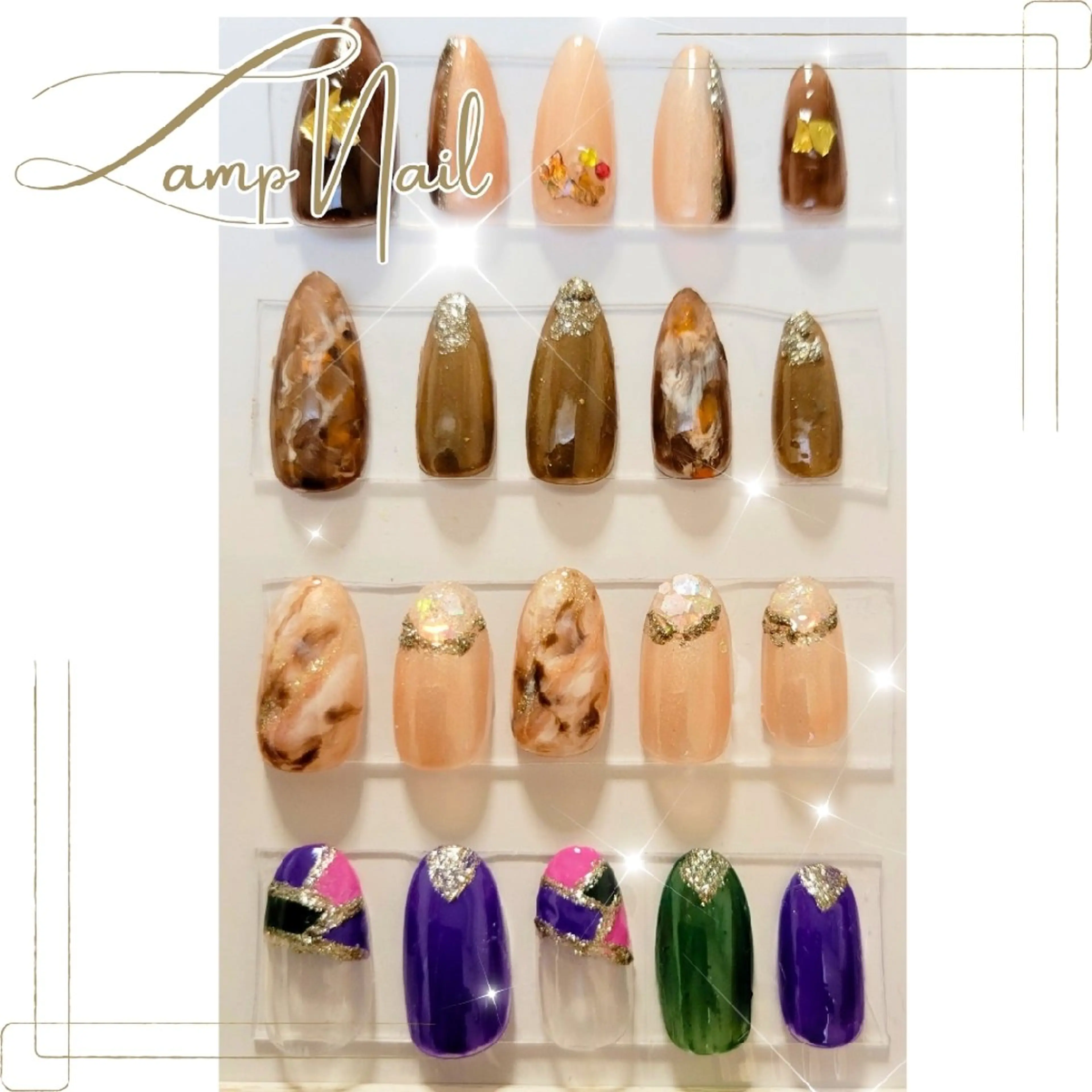 ネイル フットネイル Lamp Nailのネイルデザイン