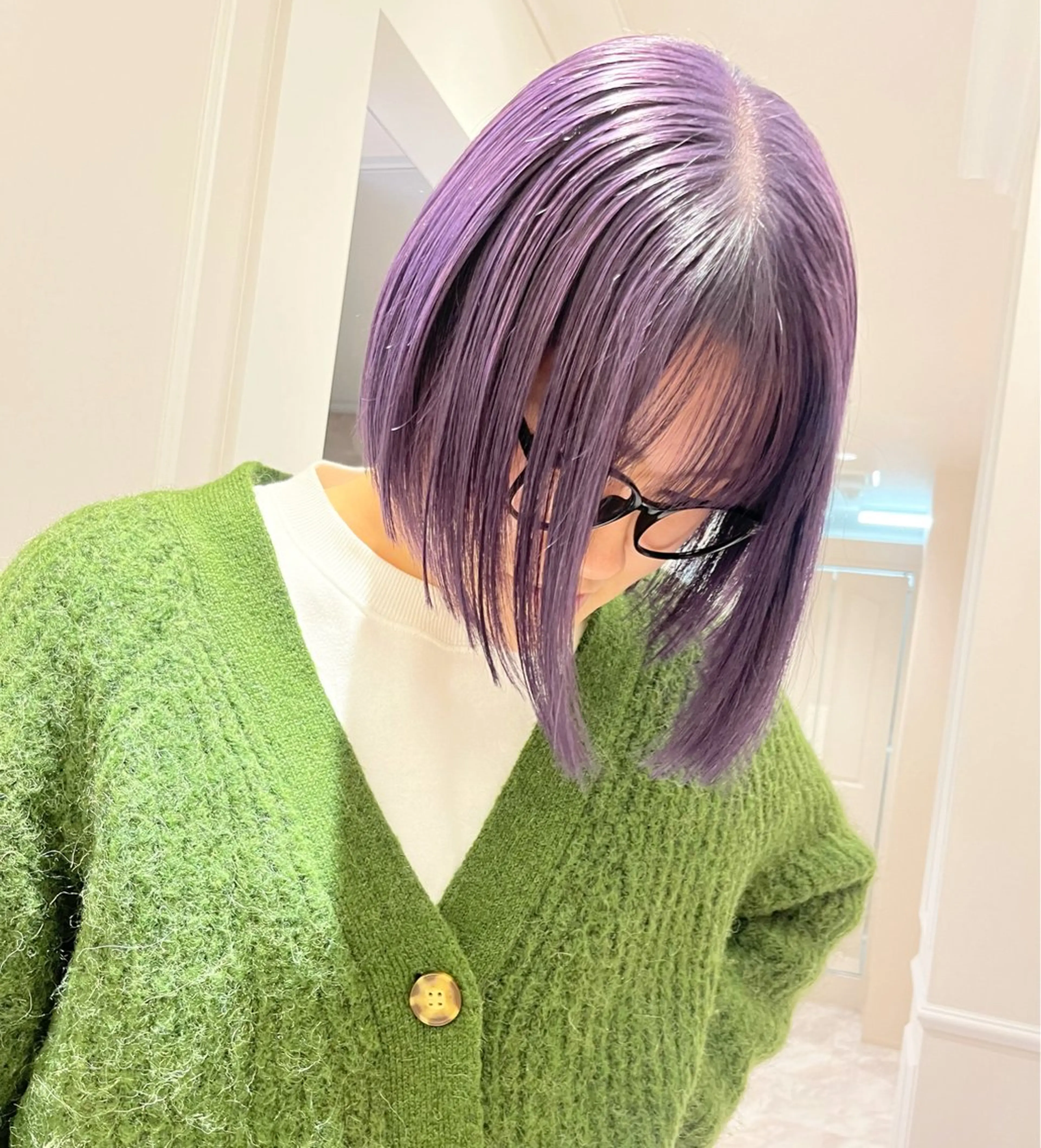 ショート カラー 🎀可愛くします💗 空きあり✨のヘアスタイル