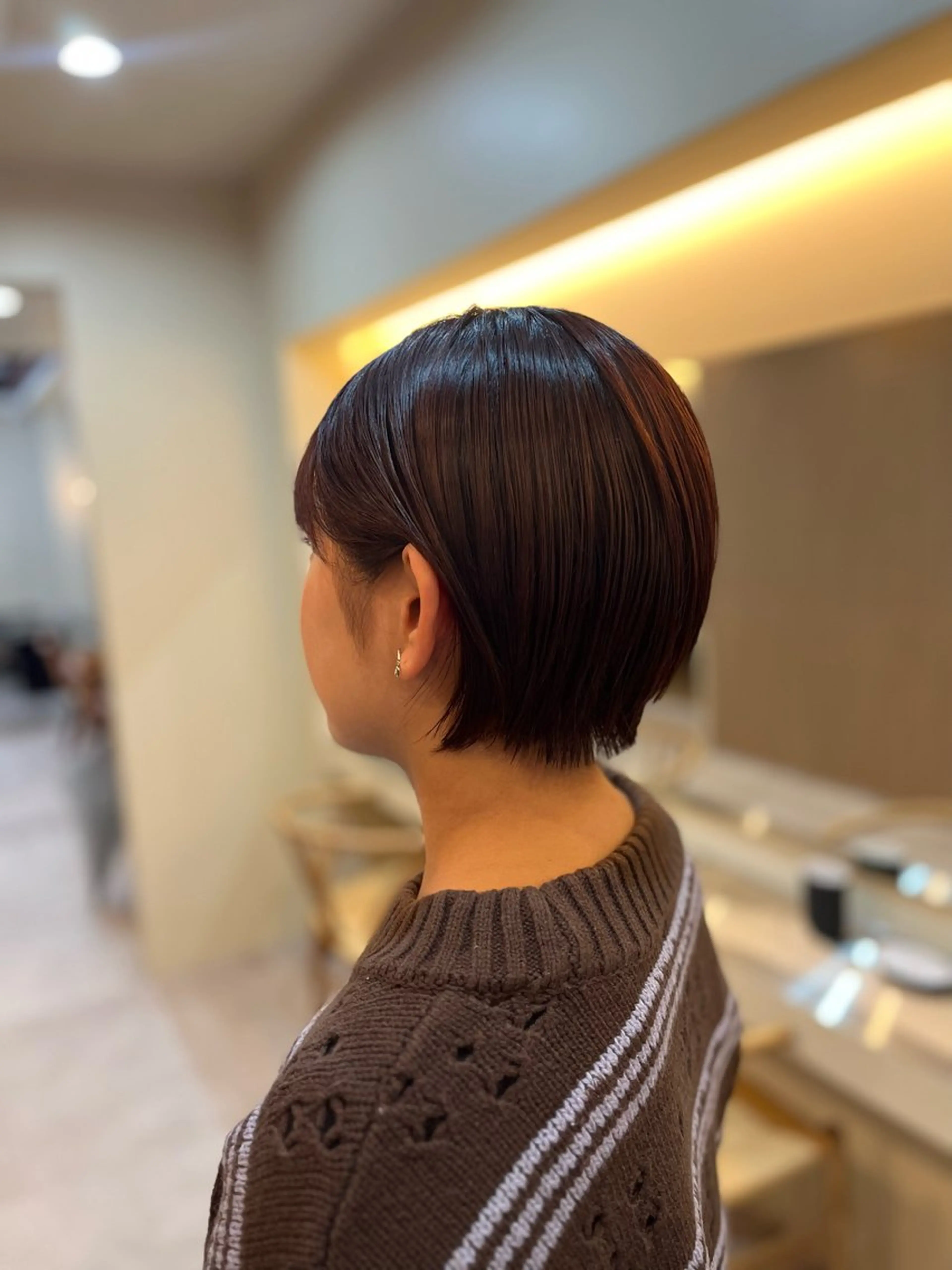 ショート カラー ショートヘア 草野 圭音のヘアスタイル