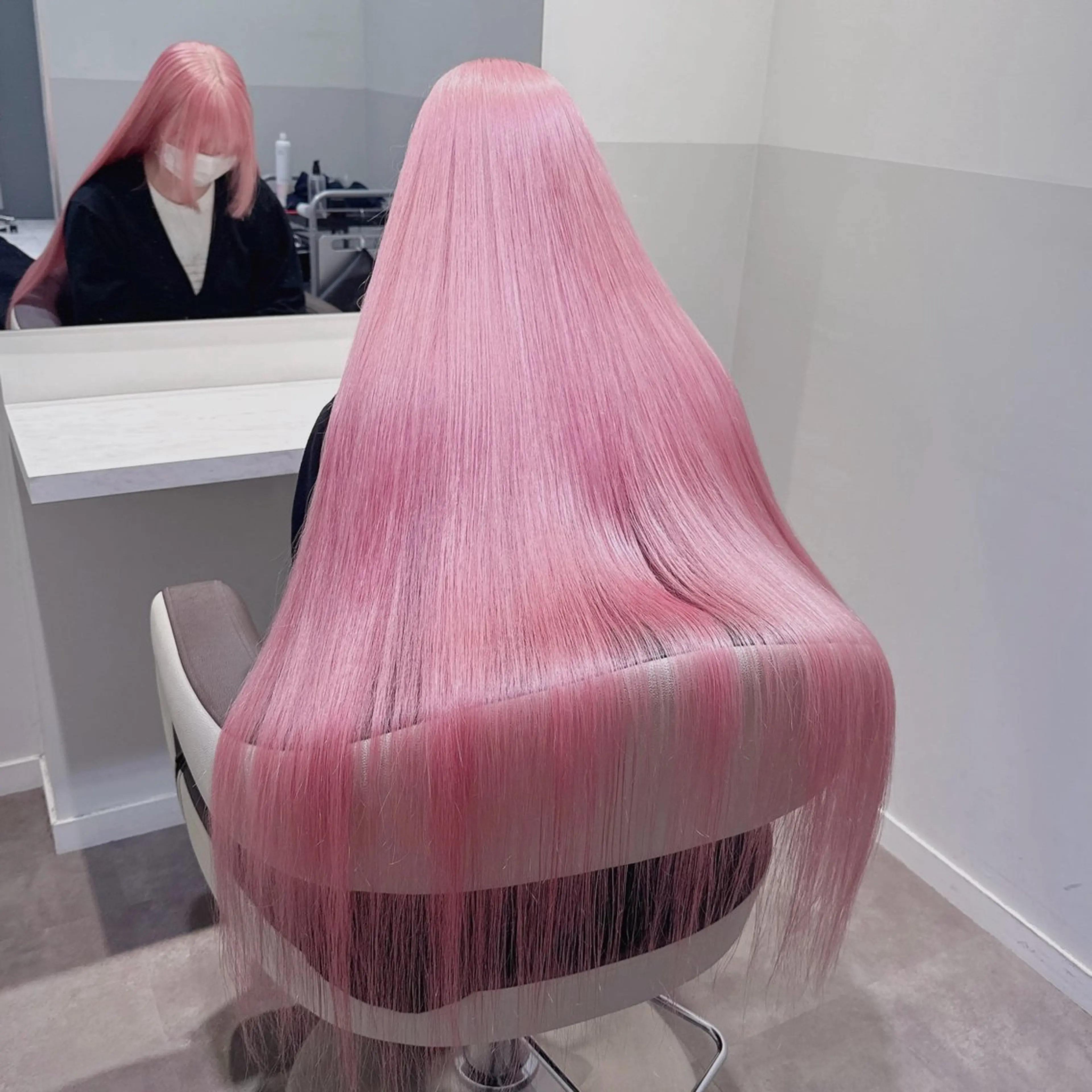 ロング カラー ヘアアレンジ メンズ ヘアカラー トリートメント ハイトーン美容師 MASATOのヘアスタイル