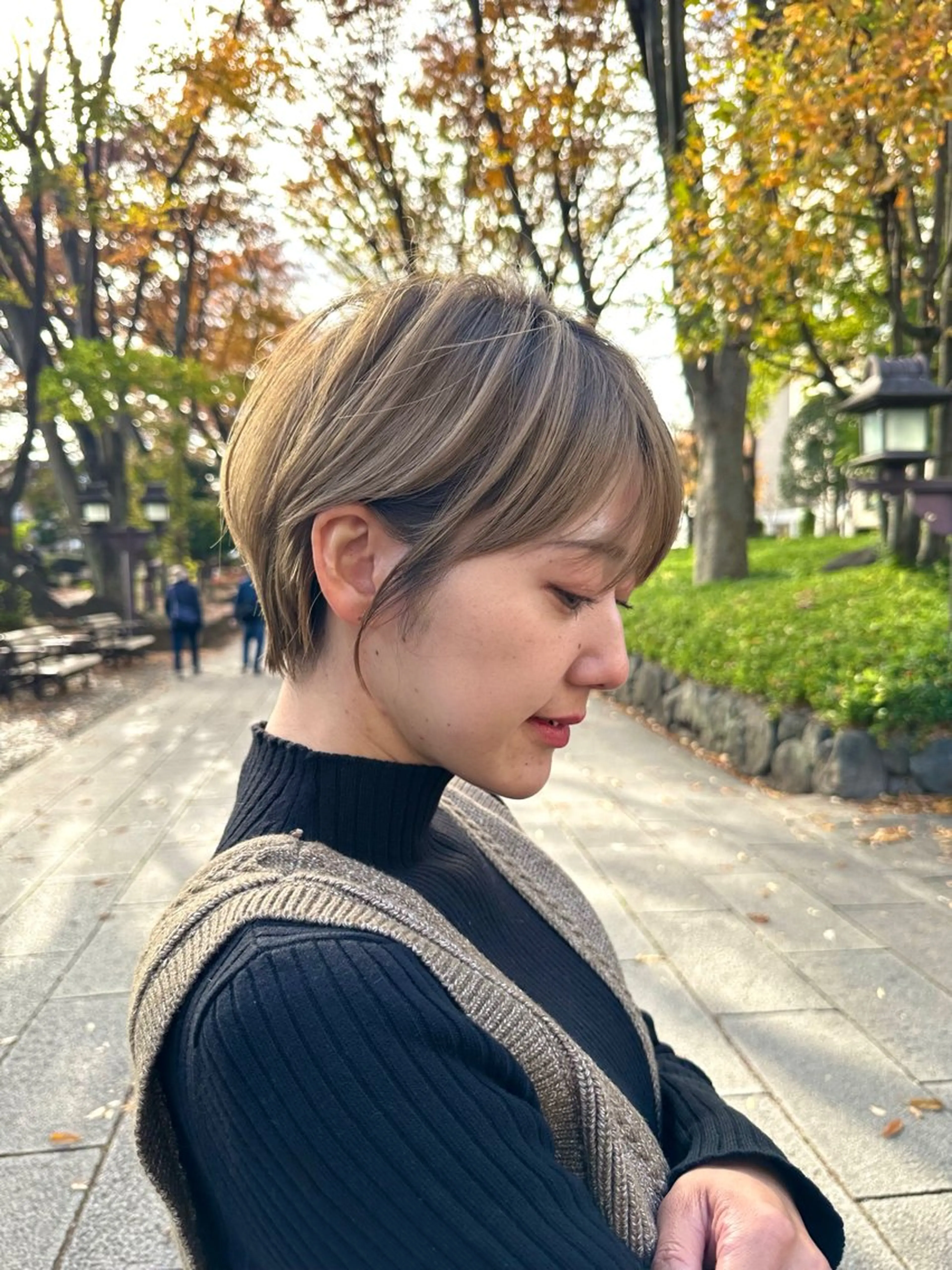 ショート ショートヘア カット ヘアカラー トリートメント ヘッドスパ taiga レイヤー /髪質改善/矯正🌈のヘアスタイル