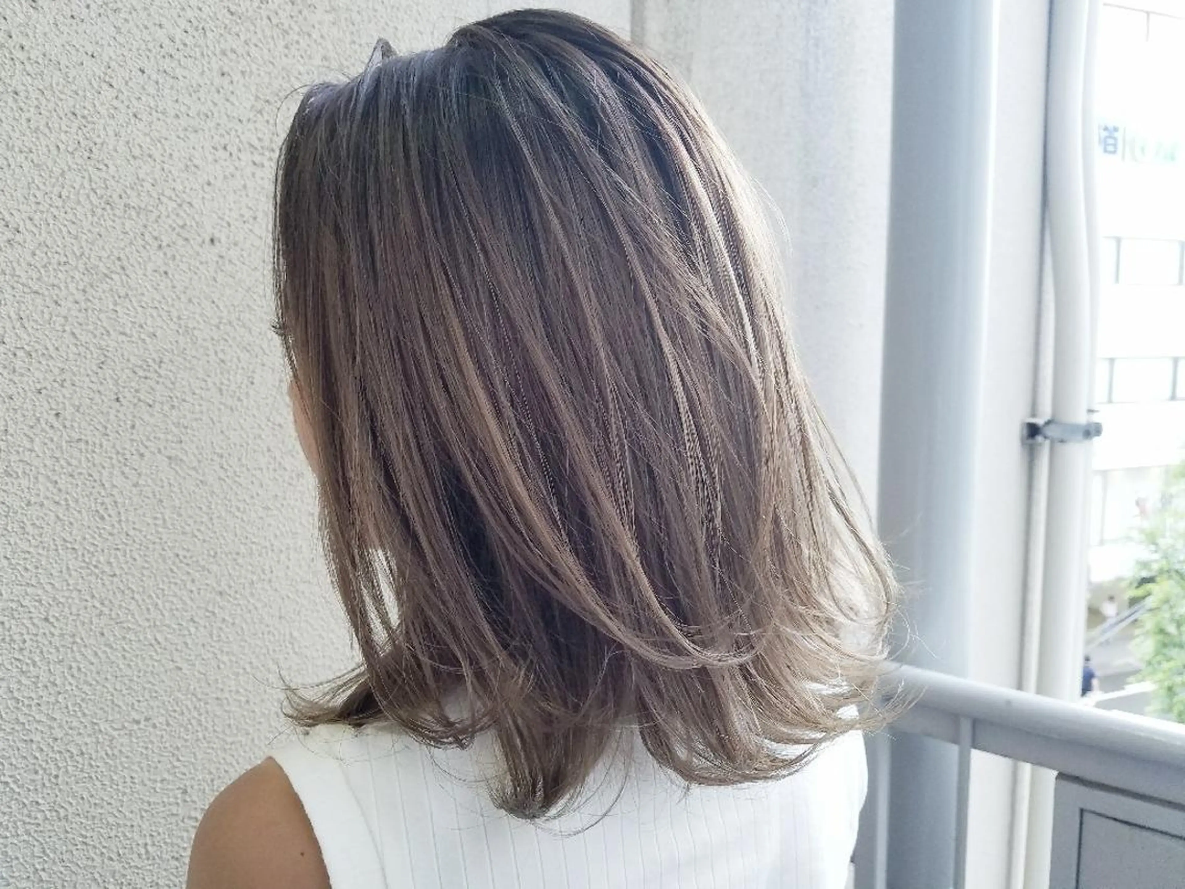 ミディアム カラー ハイライトカラー 外国人風カラー ハイライト imai /カット/パーマのヘアスタイル