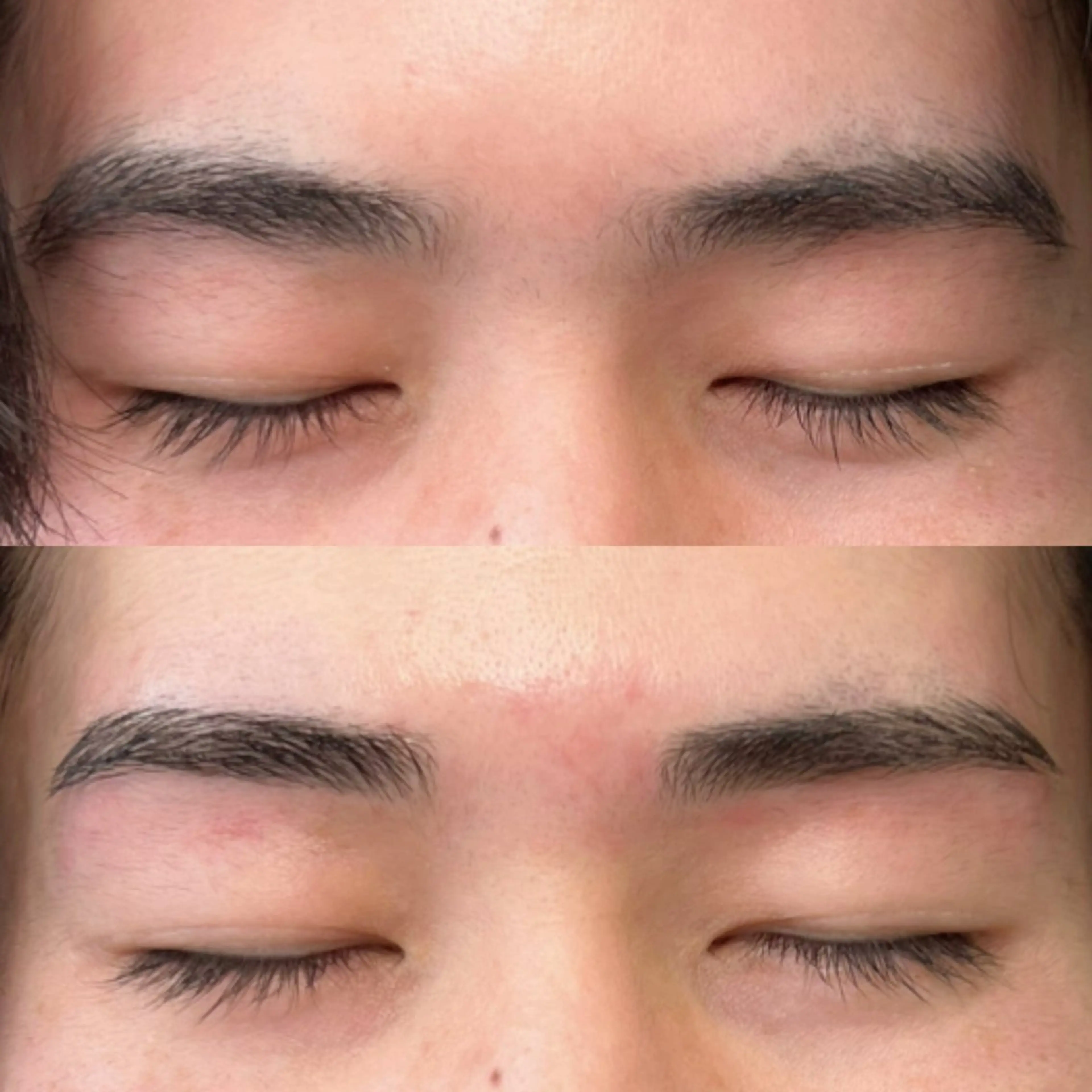 メンズ アイブロウ 眉毛ワックス脱毛 森元 海紗のヘアスタイル