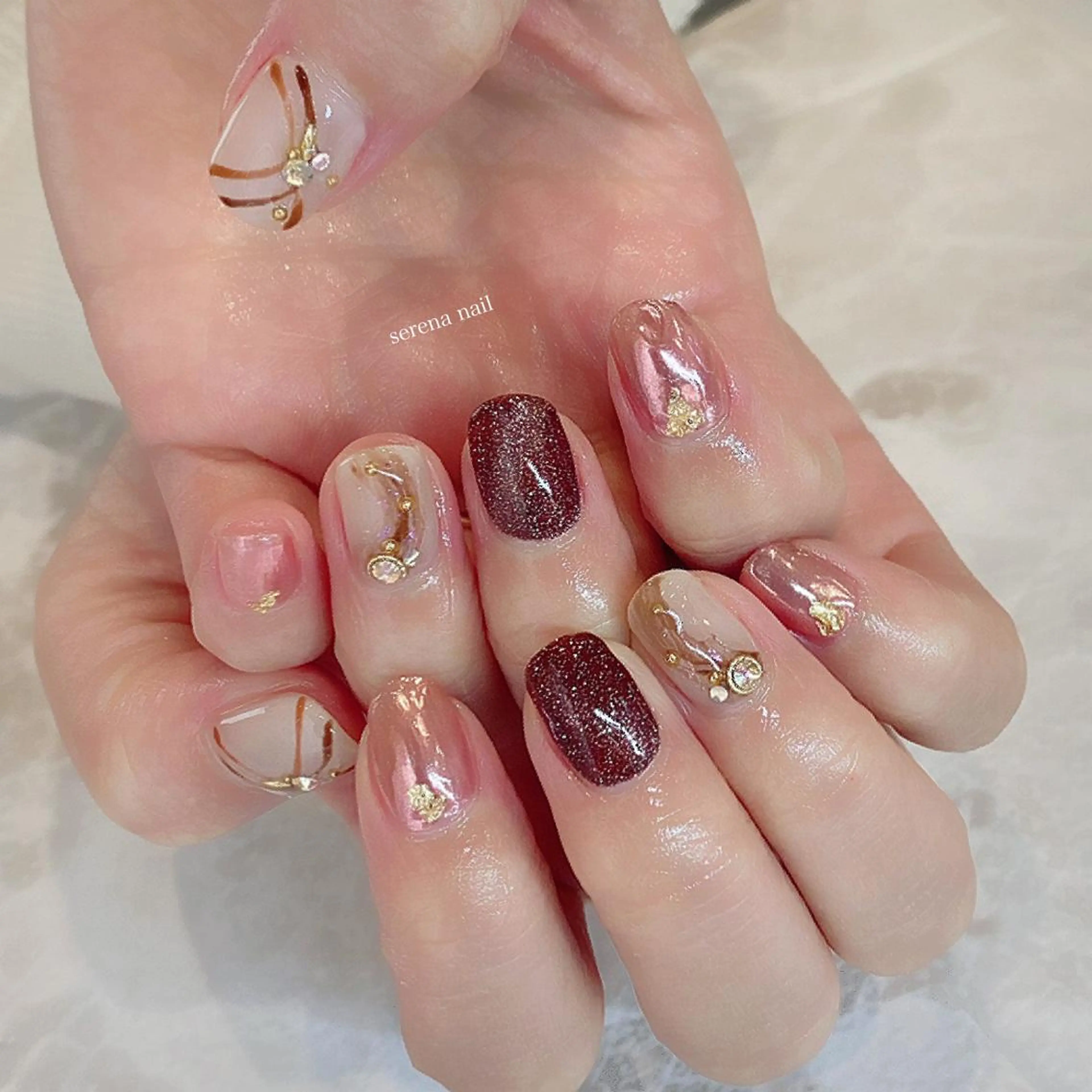ネイル ハンドネイル serena nailのネイルデザイン