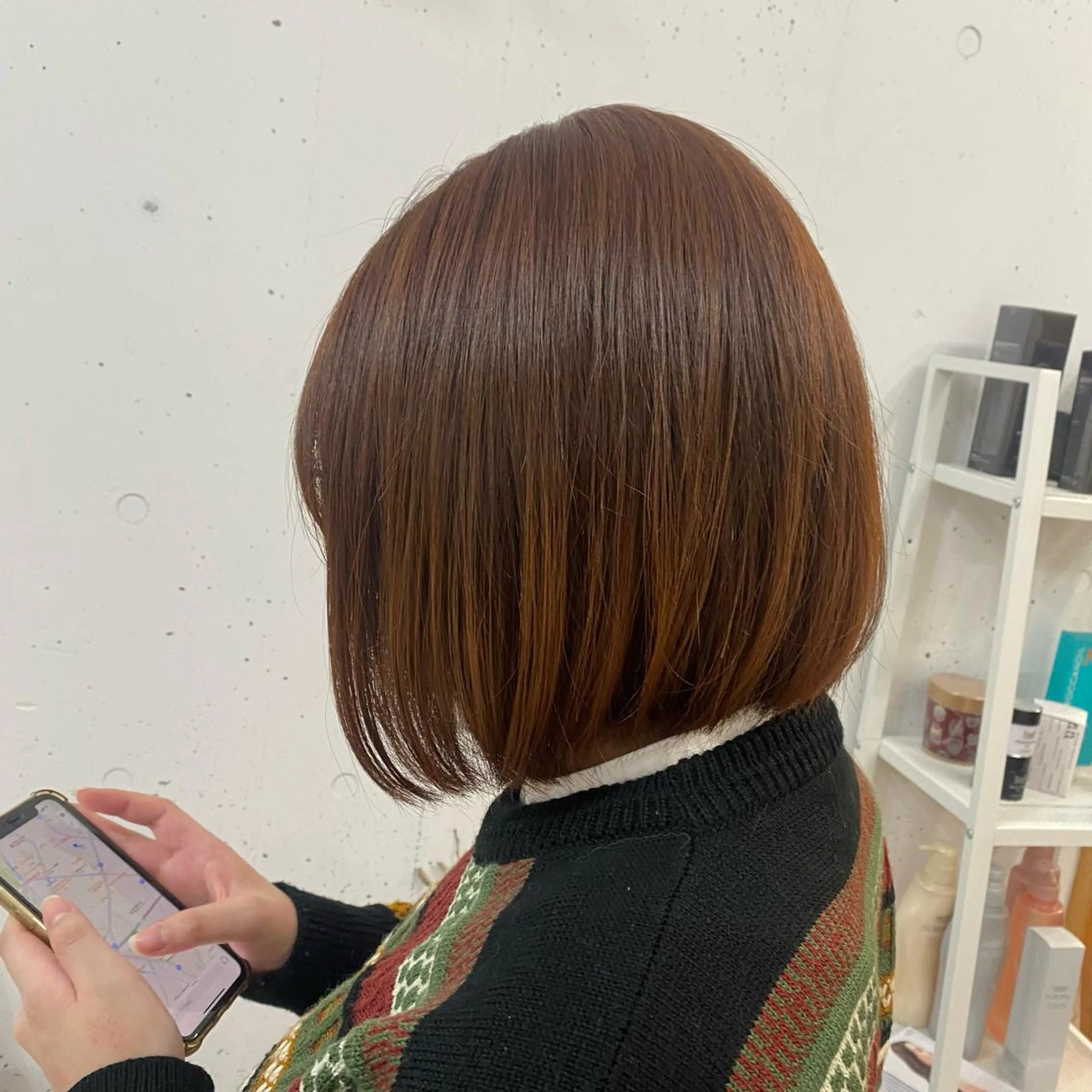 ショート カラー 🪭risa 暖色/レイヤー🪭のヘアスタイル