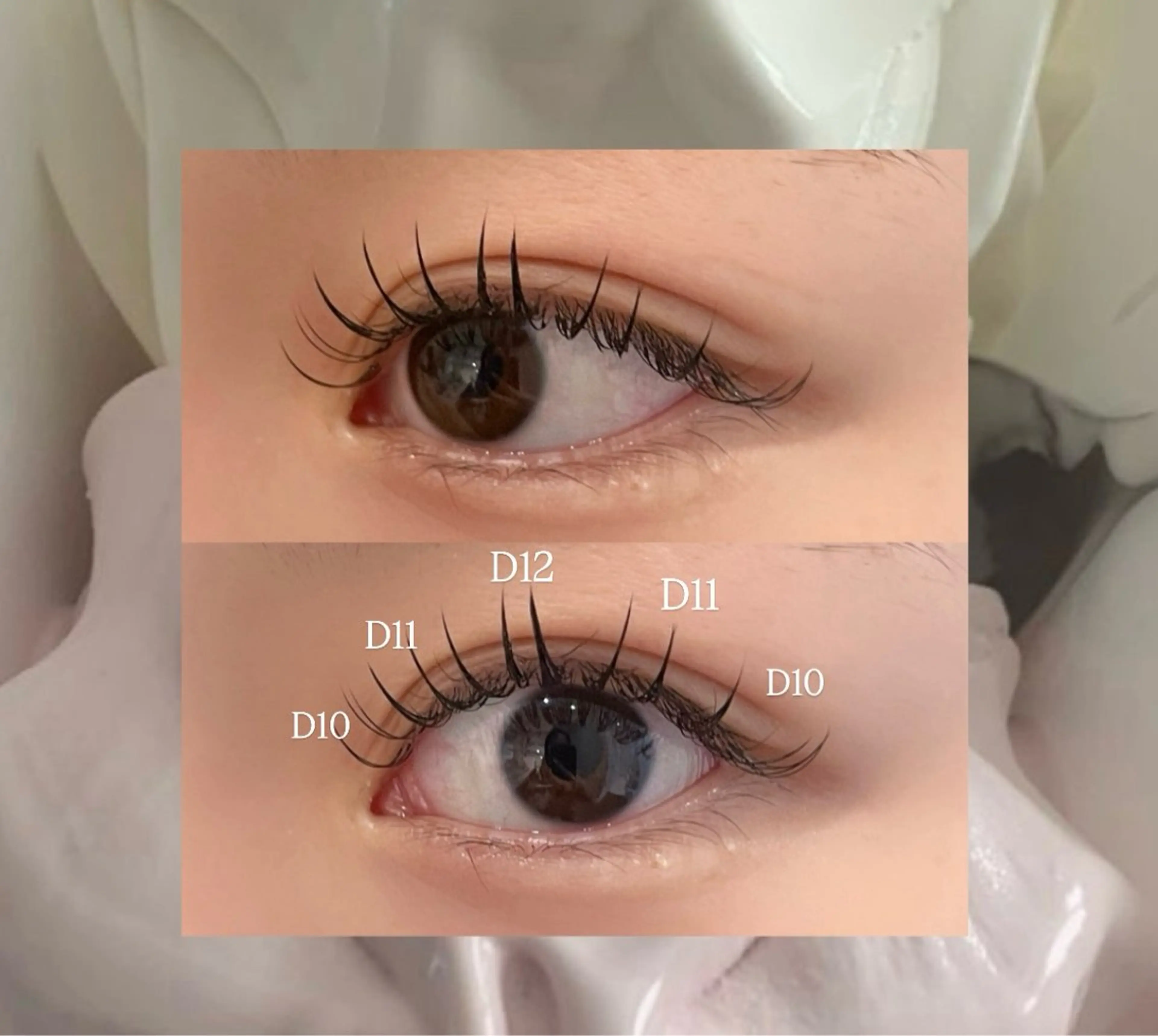 【期間限定】フラットラッシュ120本(オフ込み)パッチリな目元✨柔らかいつけ心地でモチも◎の写真