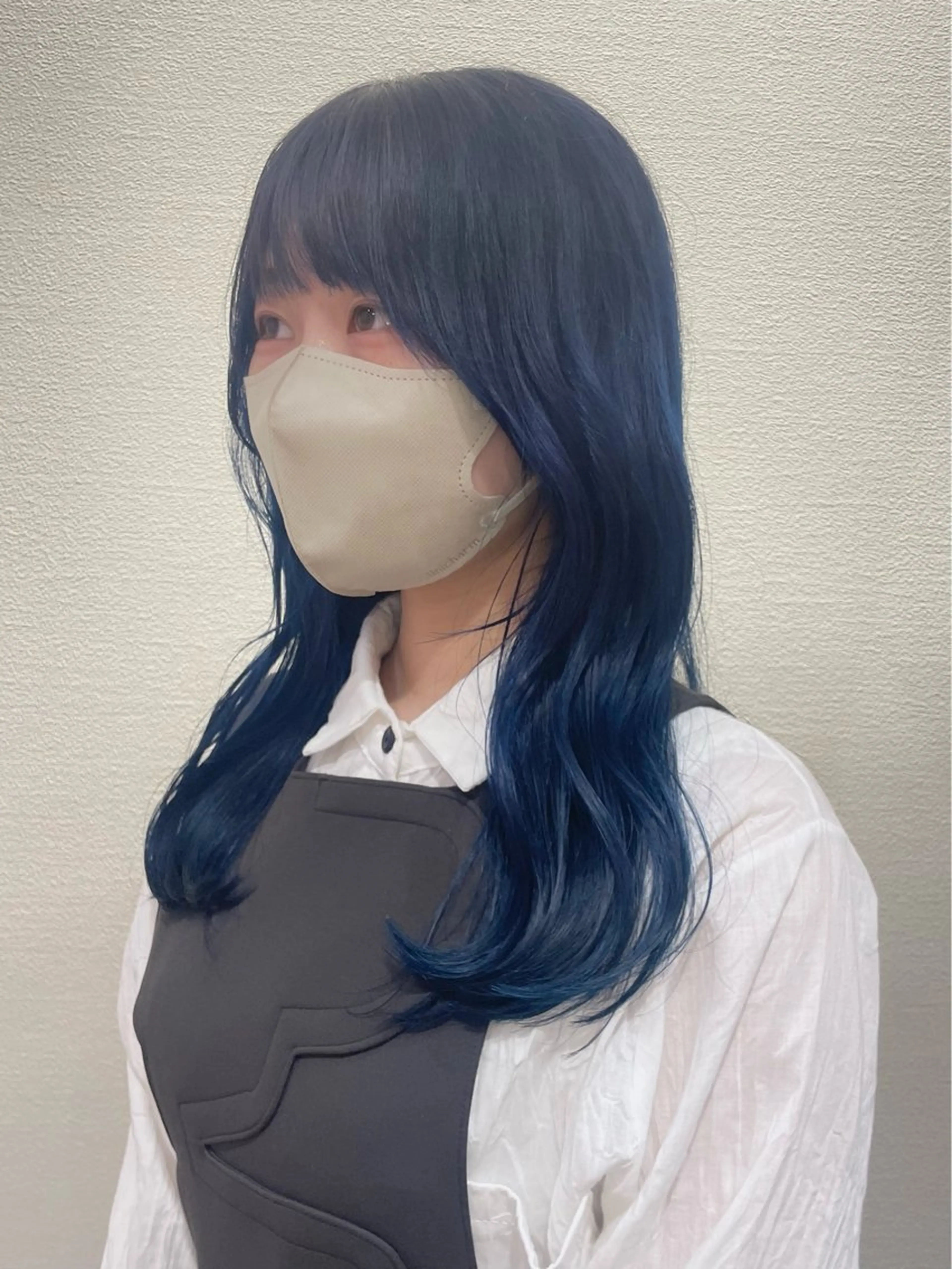 セミロング カラー ヘアカラー ブリーチ/韓国 💫ひなた💫のヘアスタイル