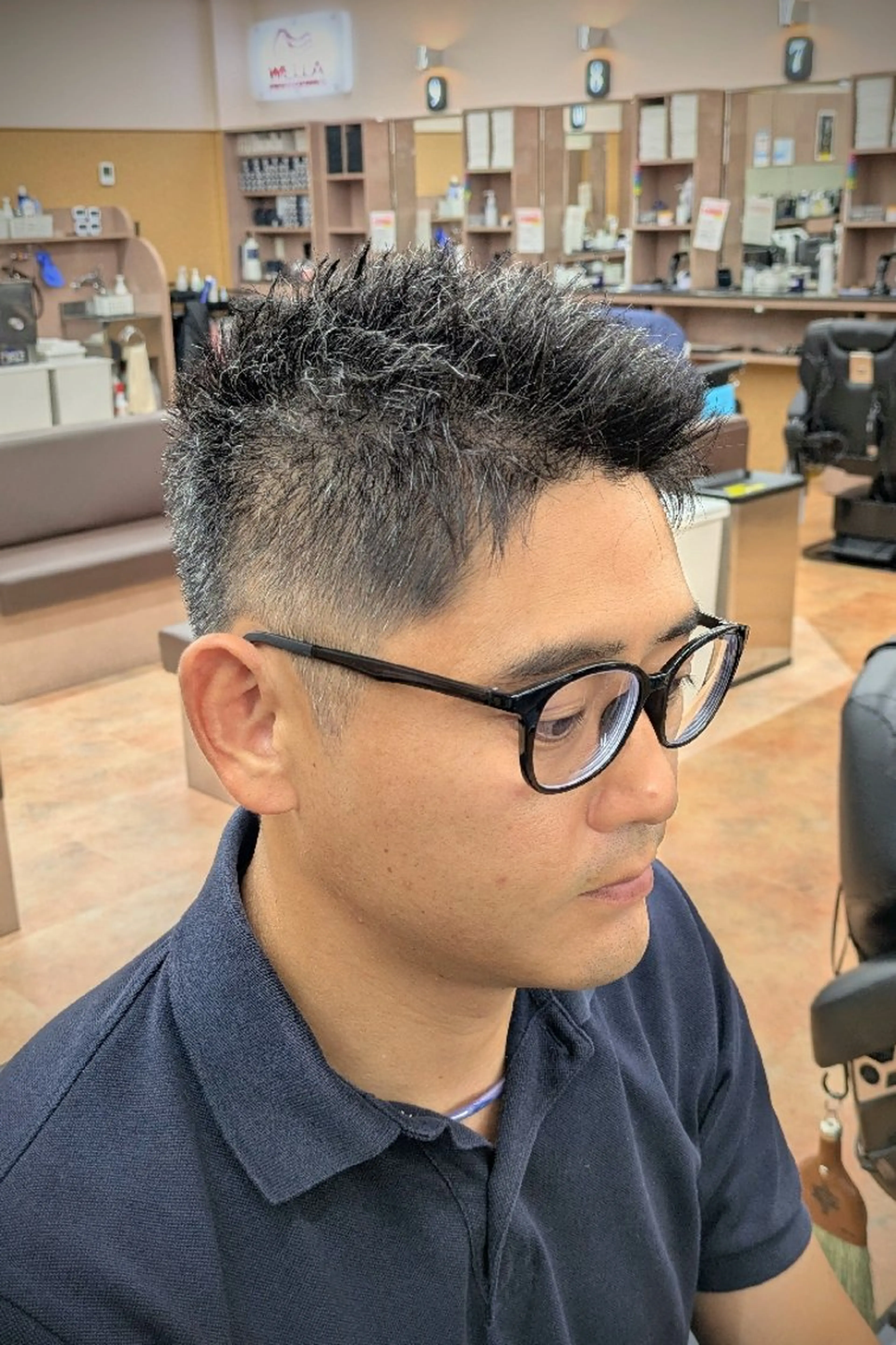 ショート 理容プラージュ燕三条 福井のヘアスタイル