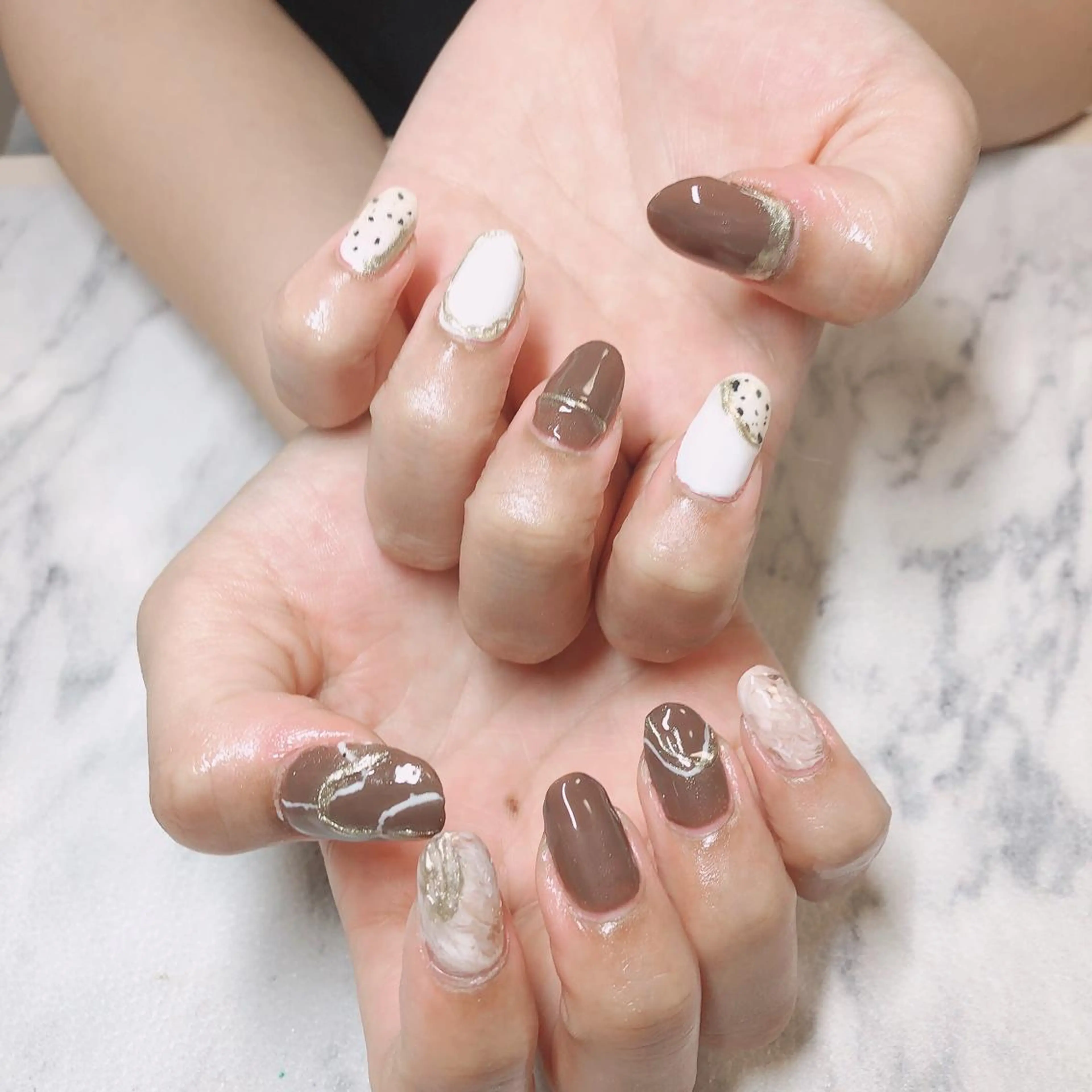 ネイル 結城 怜菜のネイルデザイン