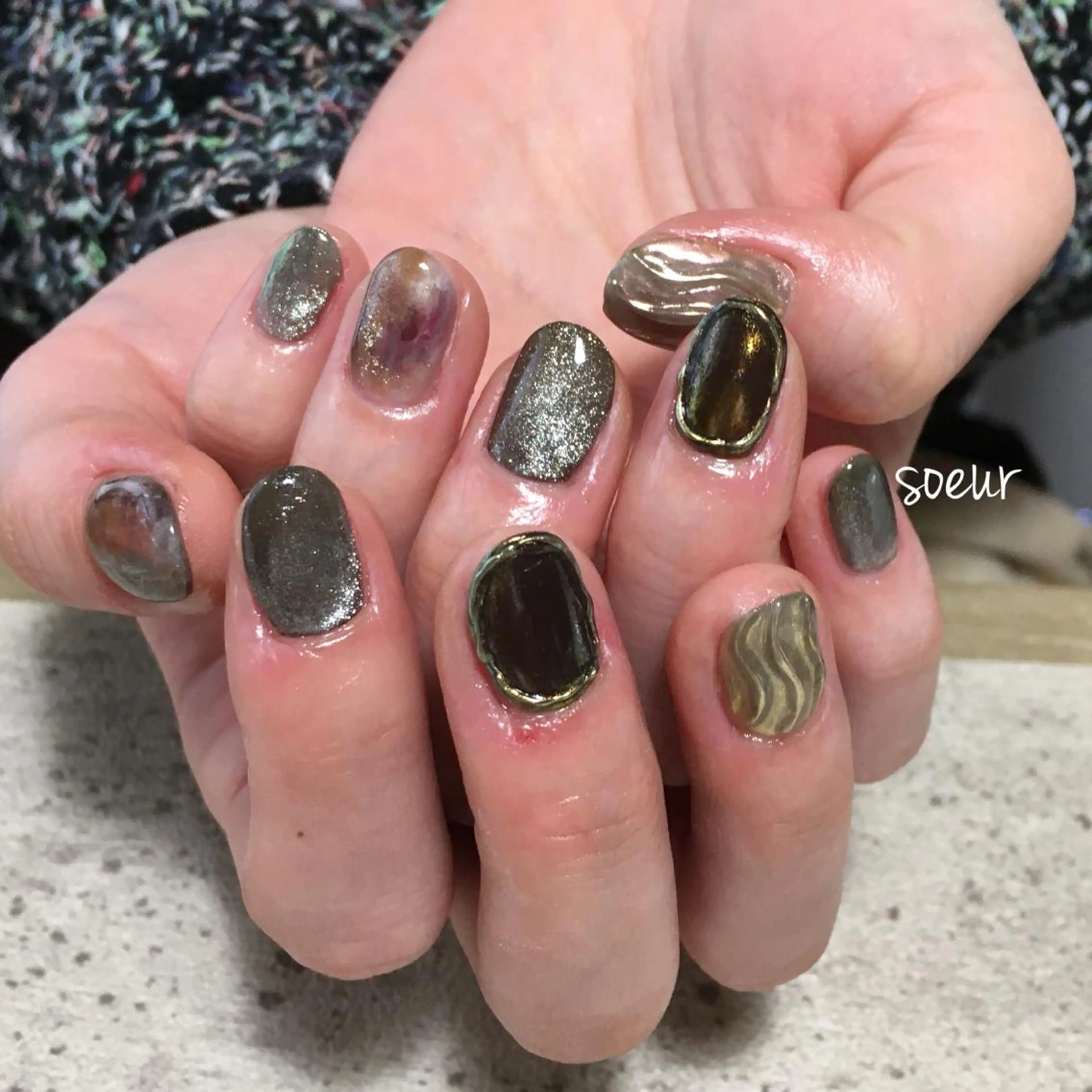 ネイル soeur_ 武蔵浦和のネイルデザイン