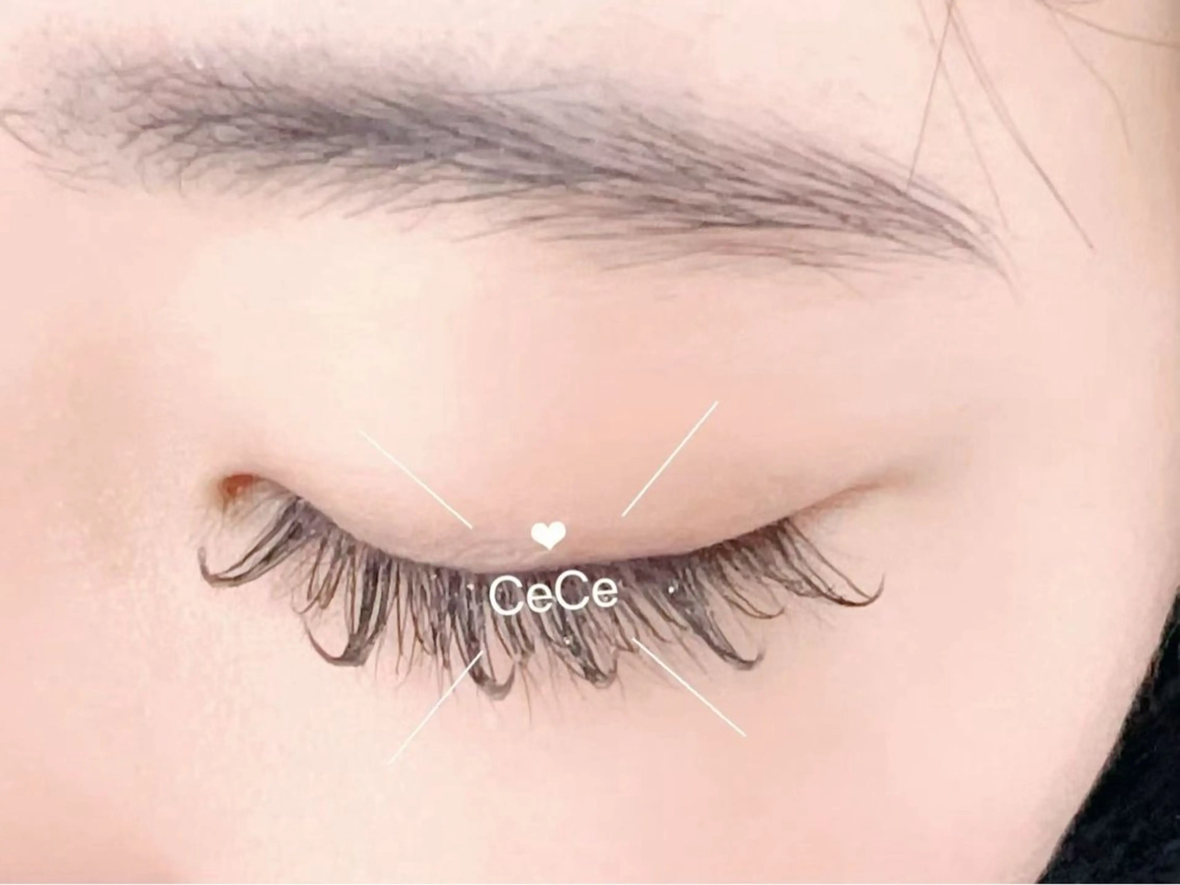 マツエク・マツパ マツエク ☆cece☆ マツエクのマツエク・マツパデザイン