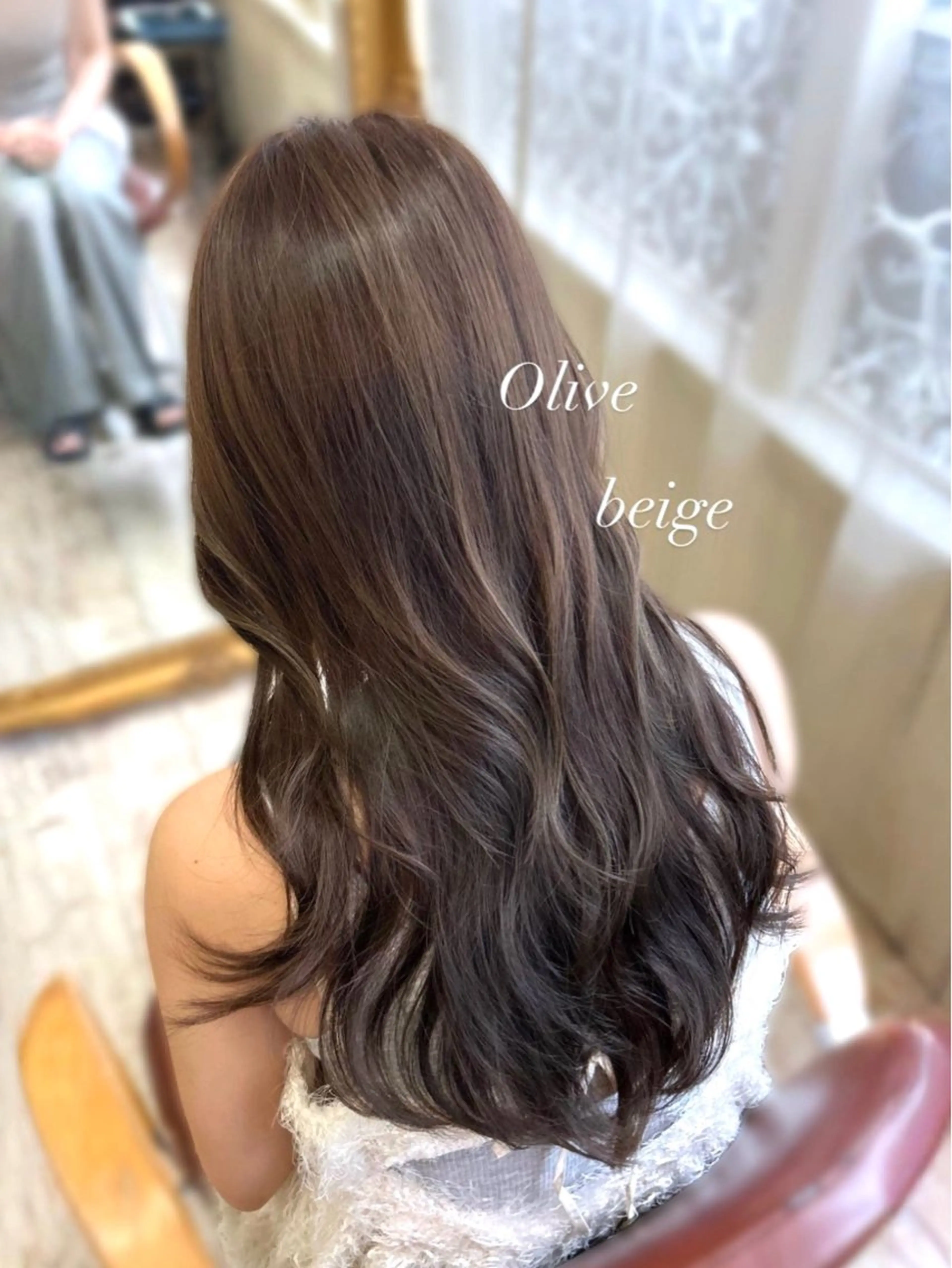 ロング カット ヘアカラー トリートメント 【艶ヘア】 どうまえのヘアスタイル