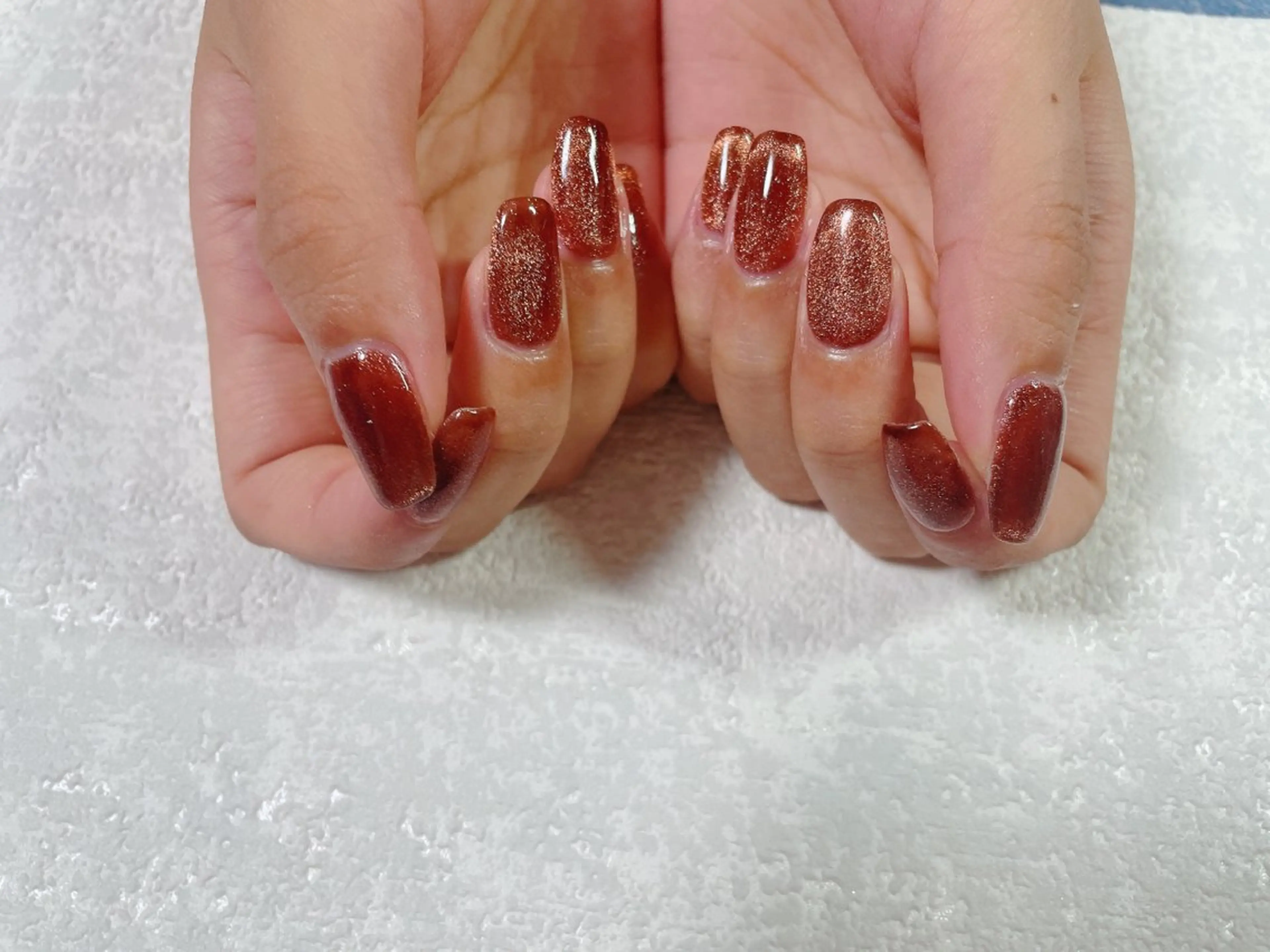 ネイル オーロラネイル フットネイル フレンチネイル ジェルネイル 韓国ネイル ハンドネイル mogunail &blowのネイルデザイン