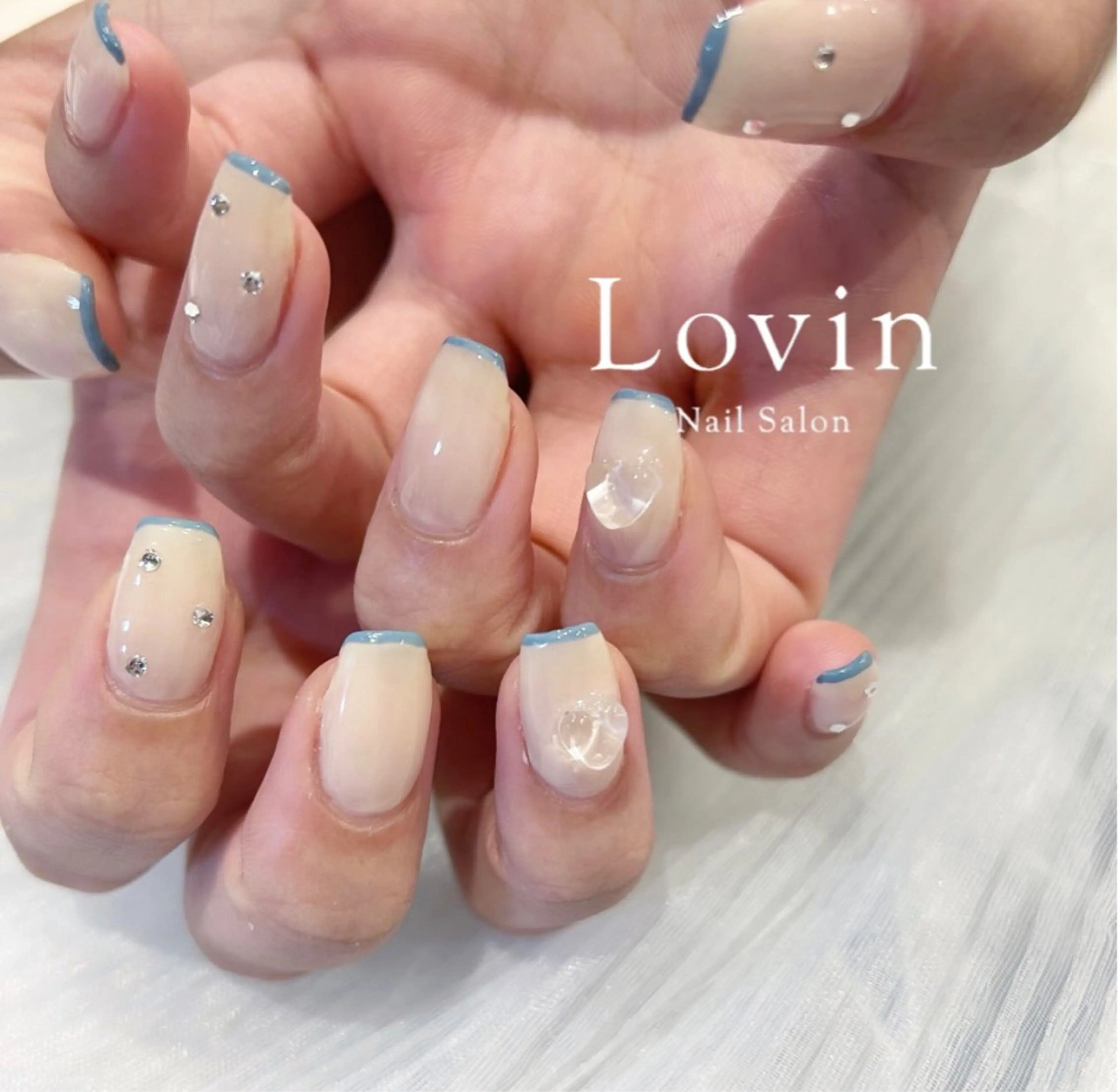 ミディアム ハンドネイル Nishiyama Honokaのネイルデザイン