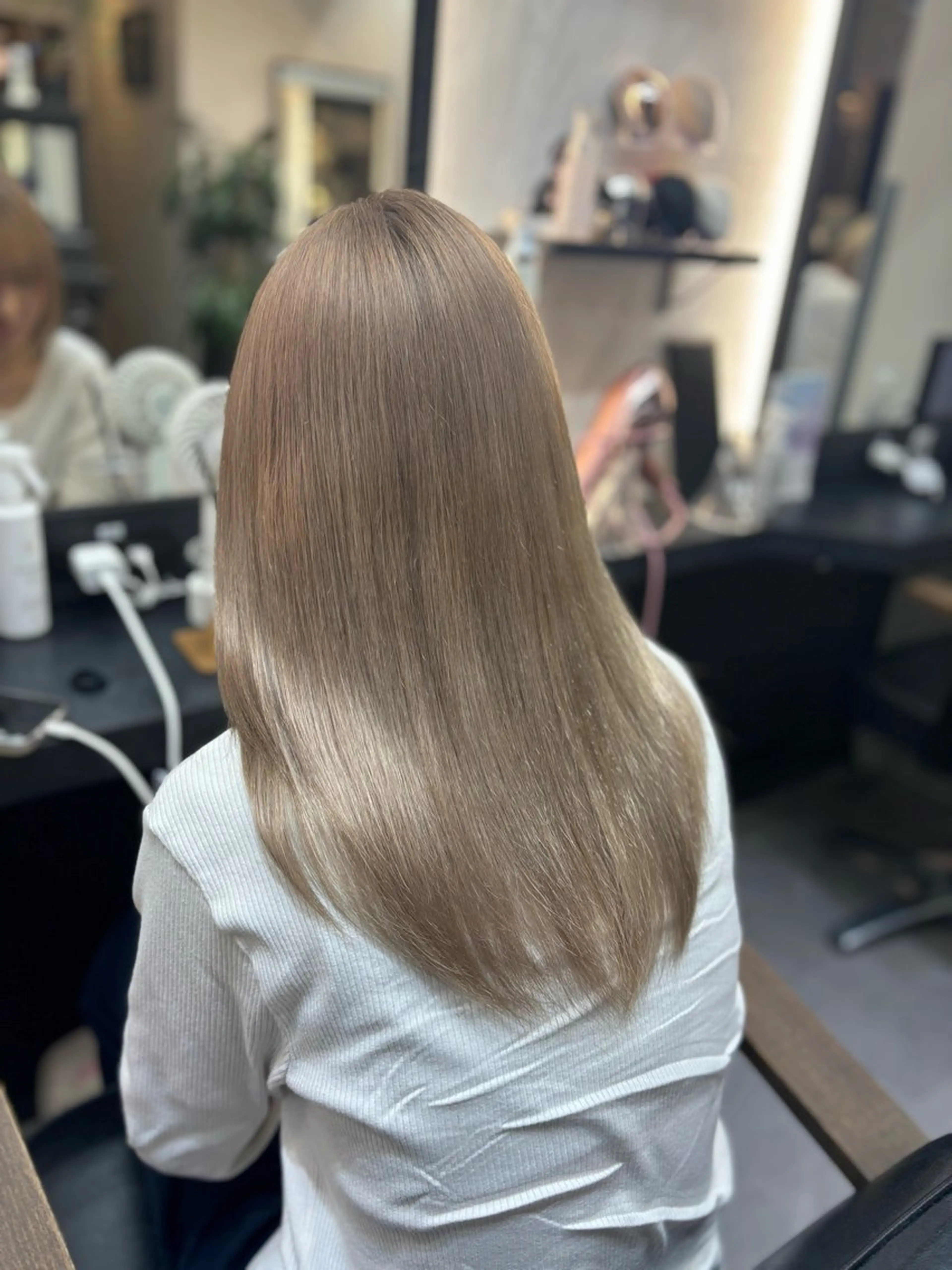 セミロング 似合わせカット🫧透 明感カラー🫧maiのヘアスタイル