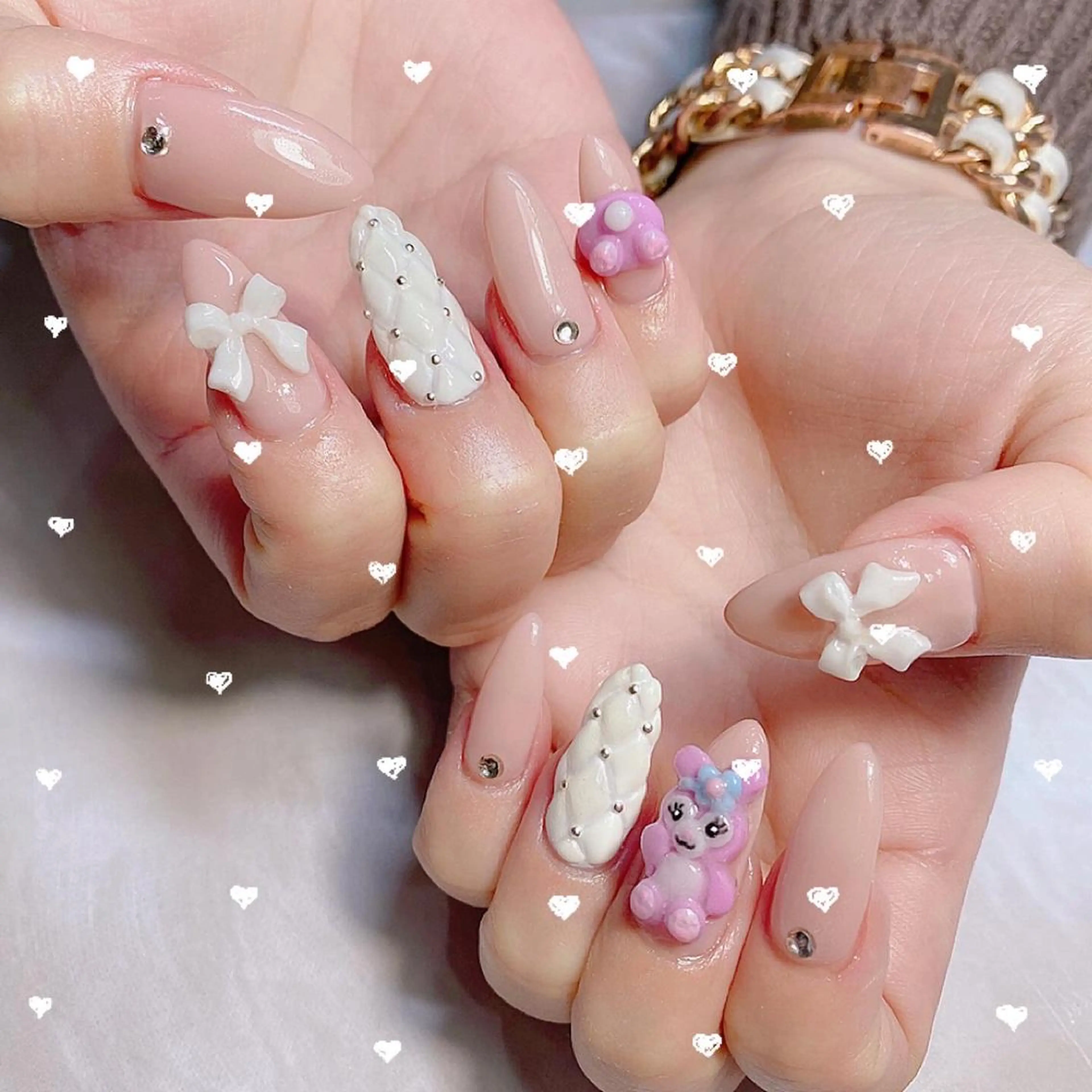 ネイル RiLion💗 Risa🦋💜のネイルデザイン