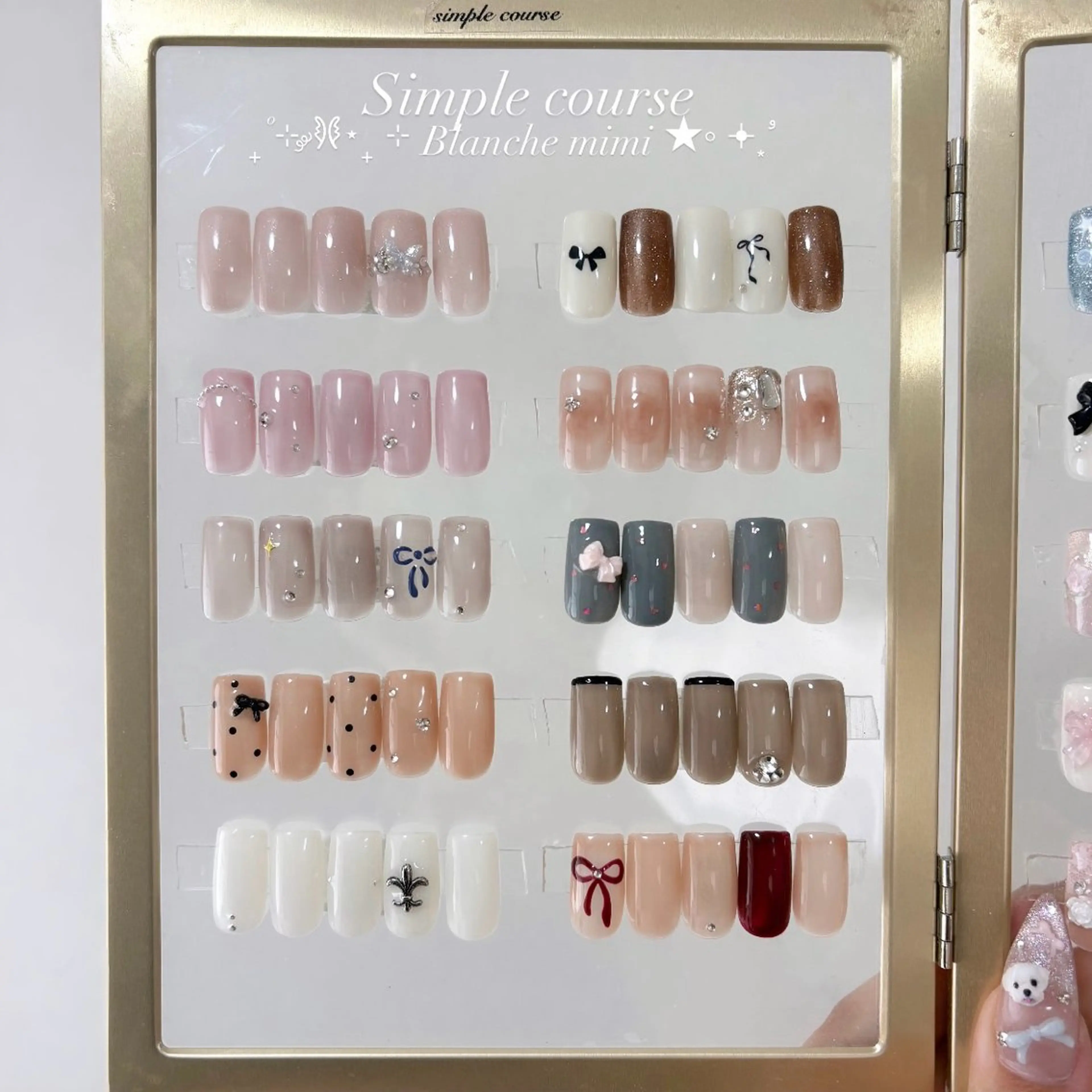 ネイル ハンドネイル Blanche mimi.u_aのネイルデザイン