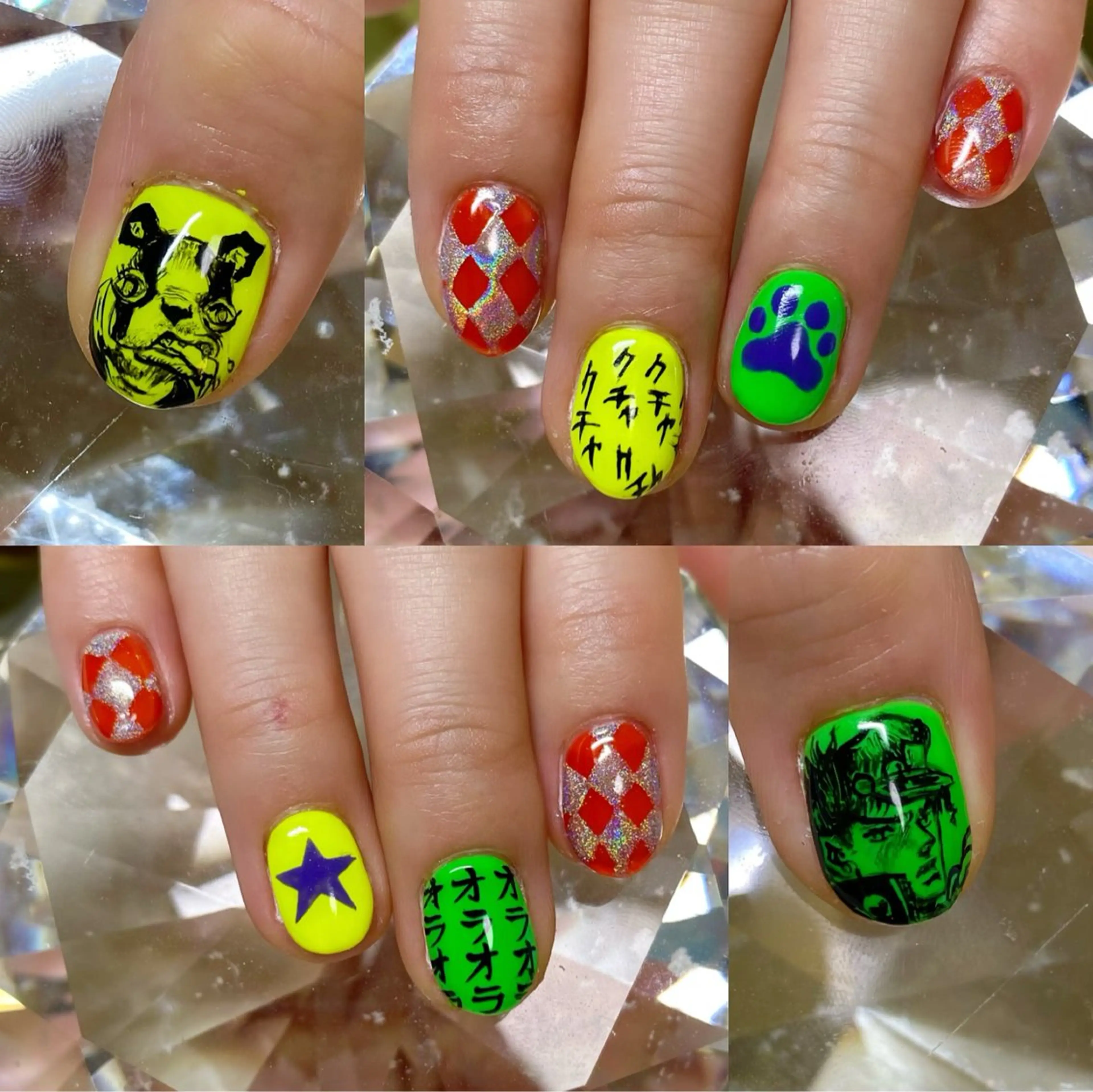 ネイル ハンドネイル 六本木ネイル阡夜一夜 当日&持ち込み歓迎のネイルデザイン