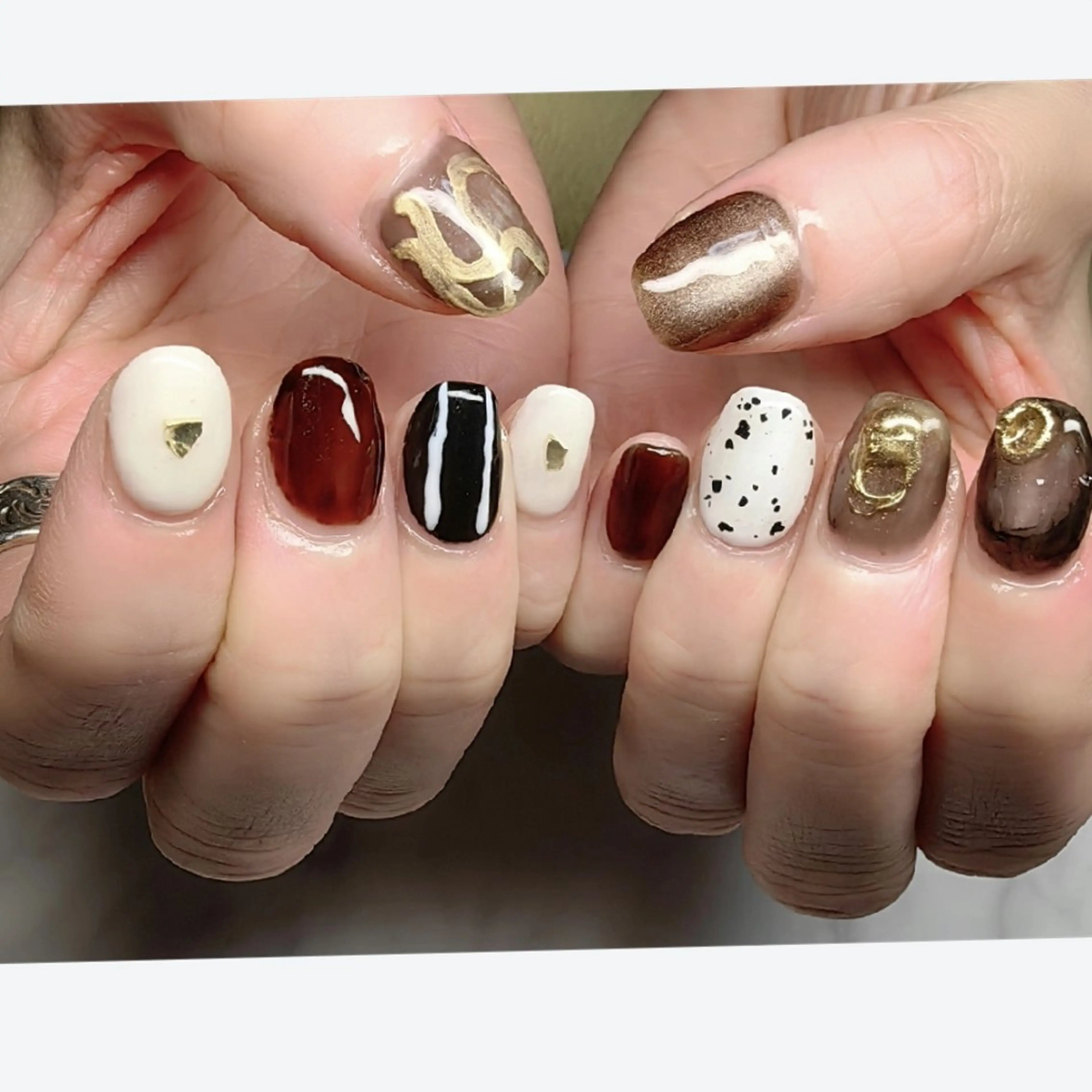 ネイル ニュアンスネイル ハンドネイル reve あやののネイルデザイン
