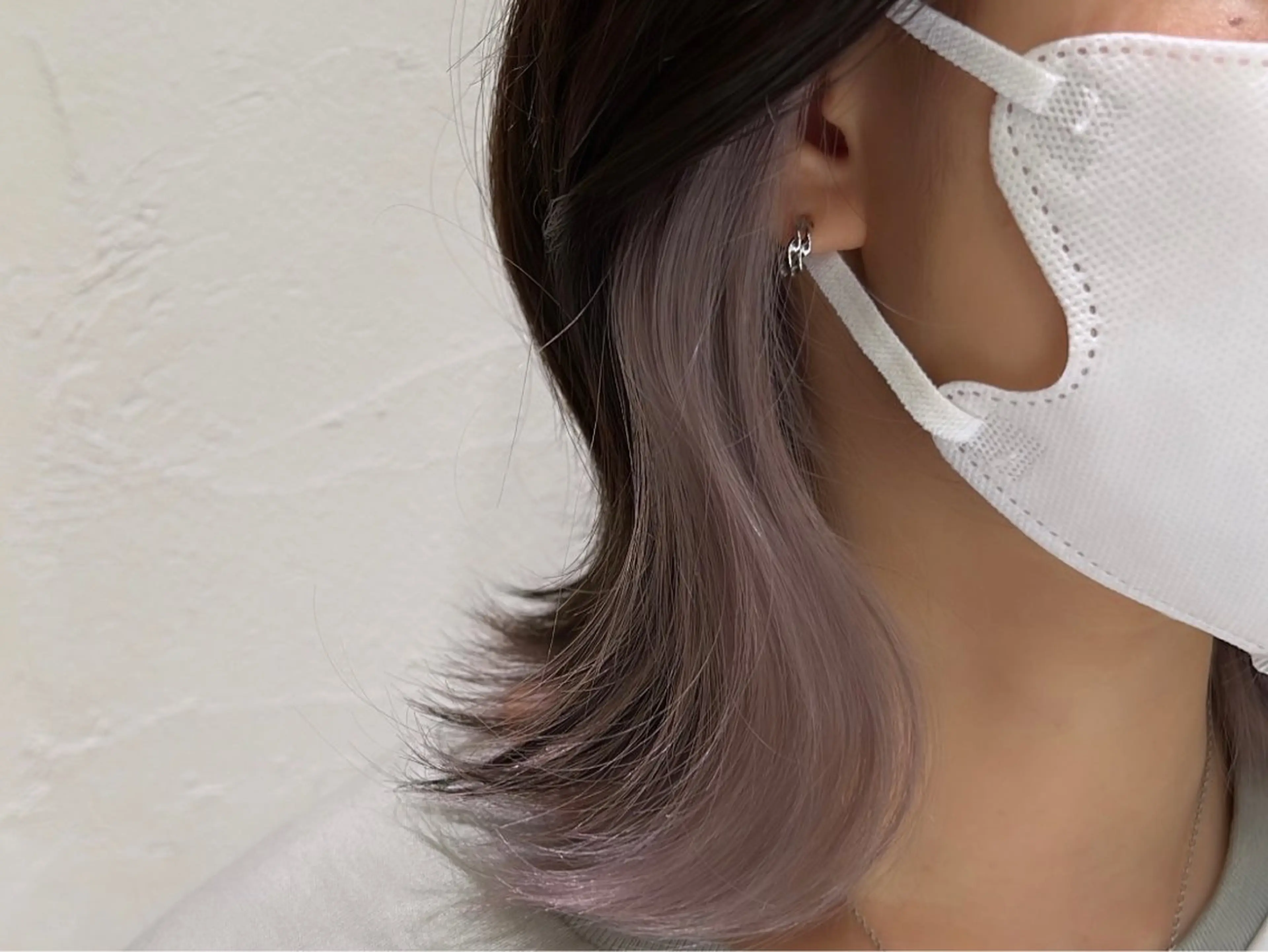 ミディアム カラー ベージュカラー ホワイトベージュ ヘアカラー 🔥ダブルカラー特化 🔥相原彰太のヘアスタイル