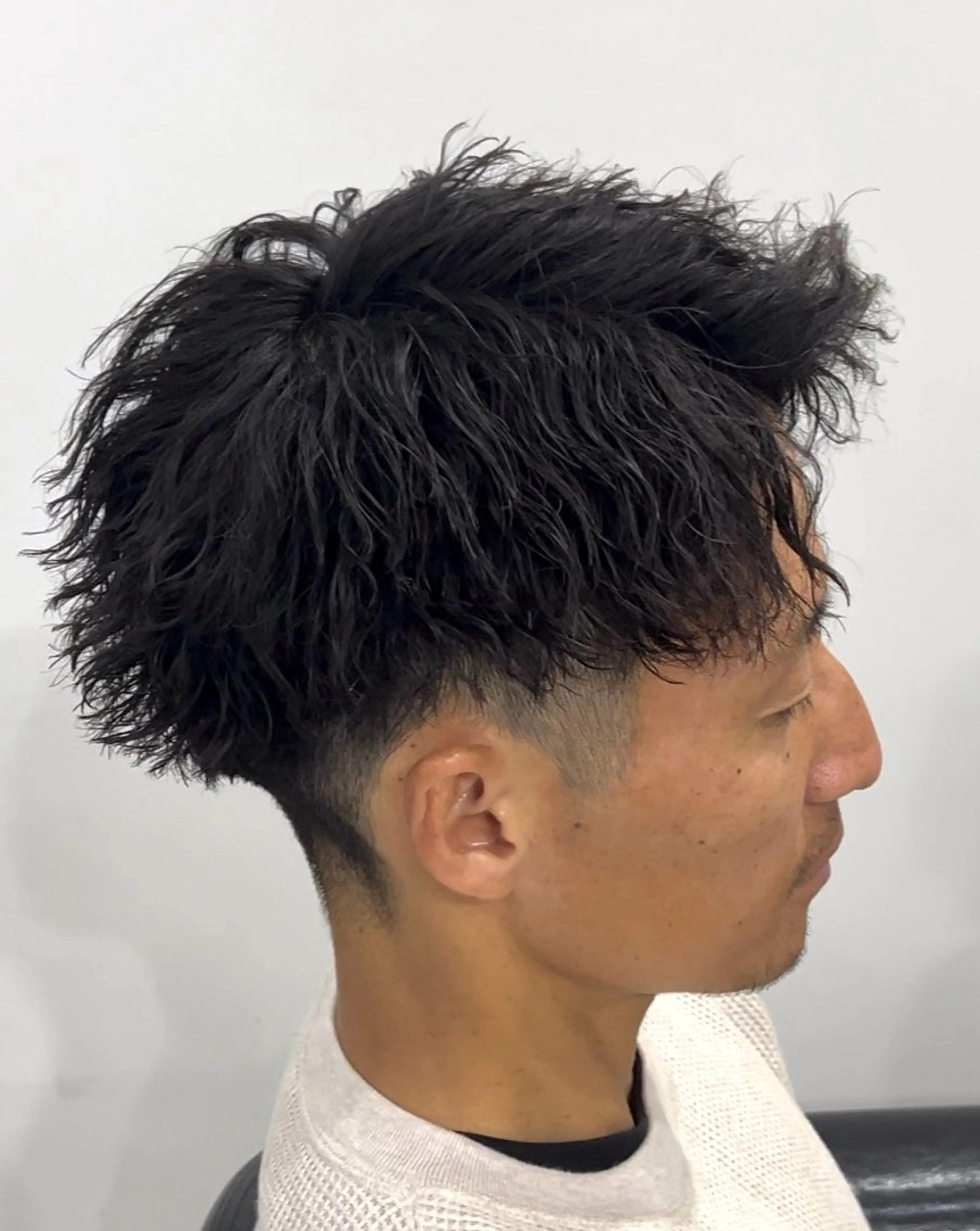 ショート パーマ メンズ メンズパーマ カット パーマ フウト/メンズカット /メンズパーマのヘアスタイル