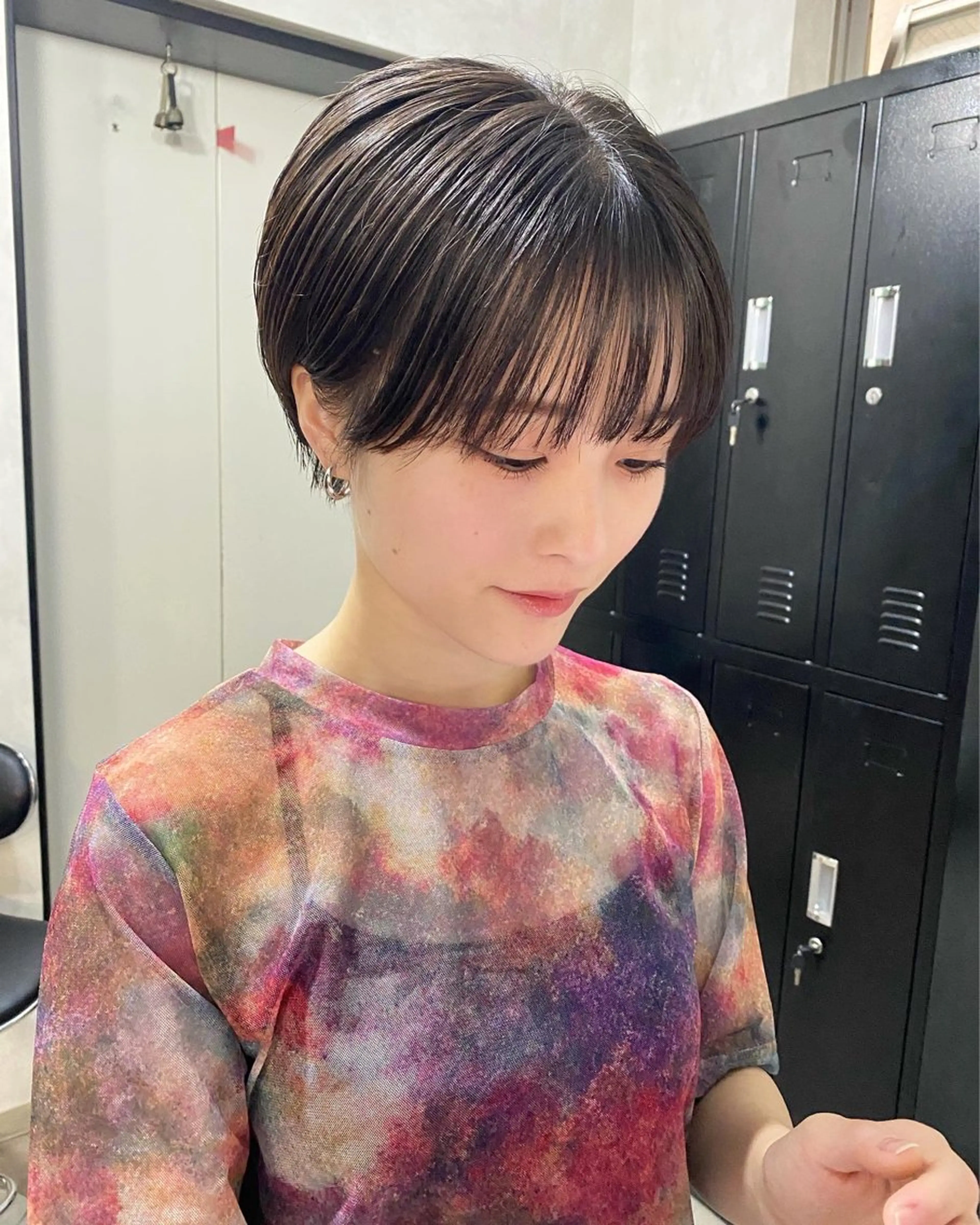 ショート カラー 🟩くすみカラー/ボ ブ/ショート/大司のヘアスタイル