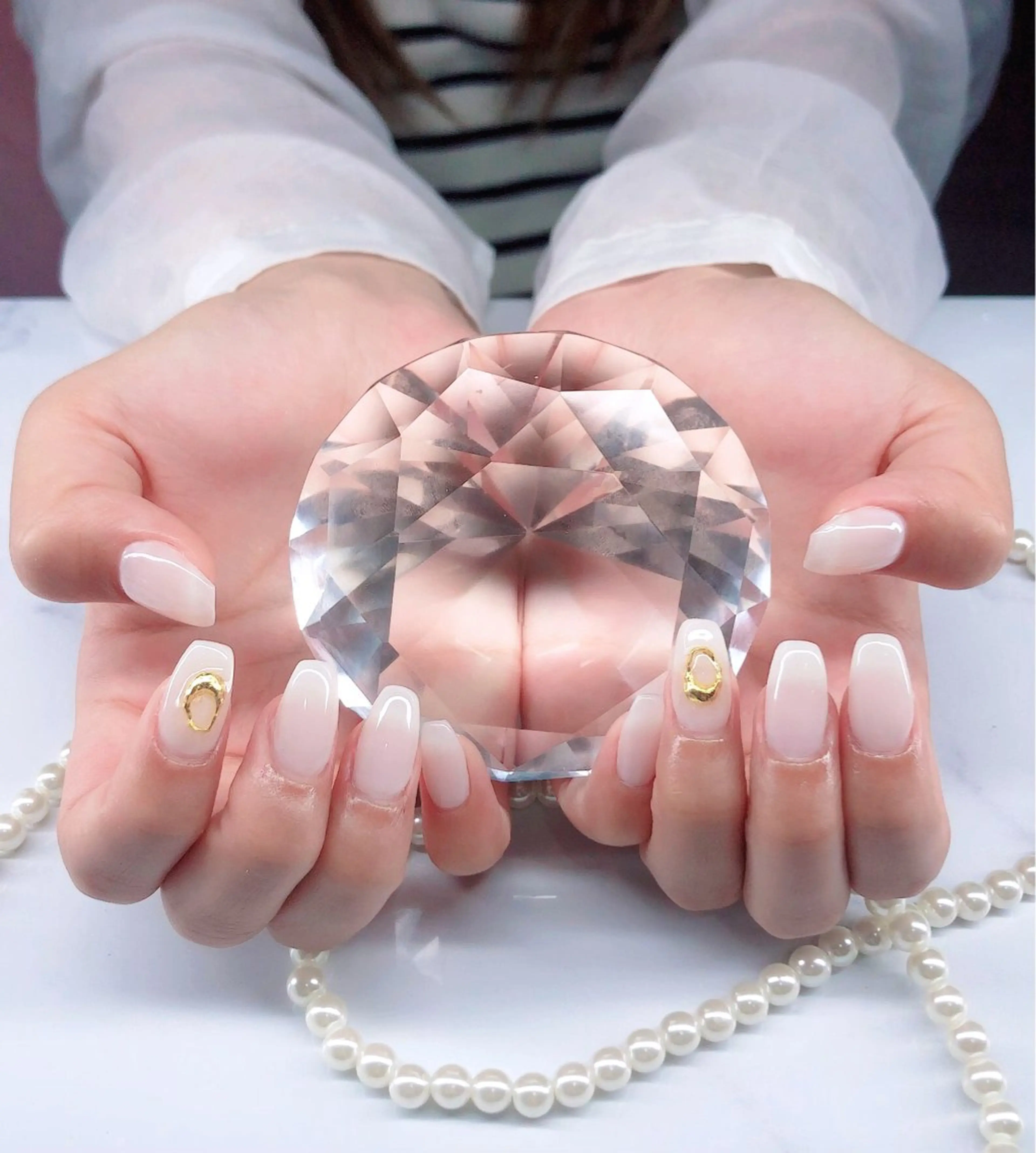 スカルプ長さだし10本+ワンカラーコースの写真