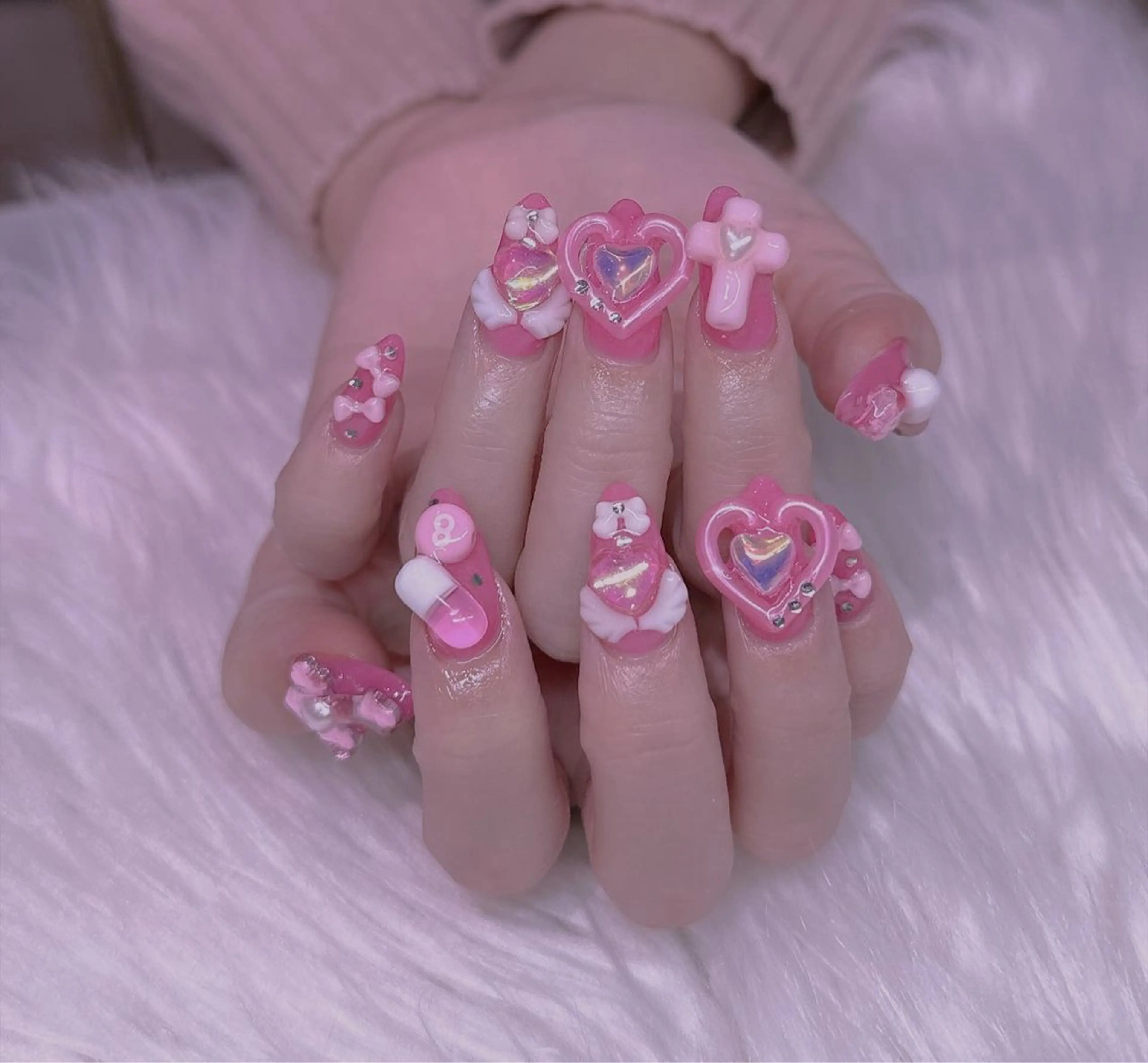 ネイル 長さだし専門店 M2　rikaのネイルデザイン