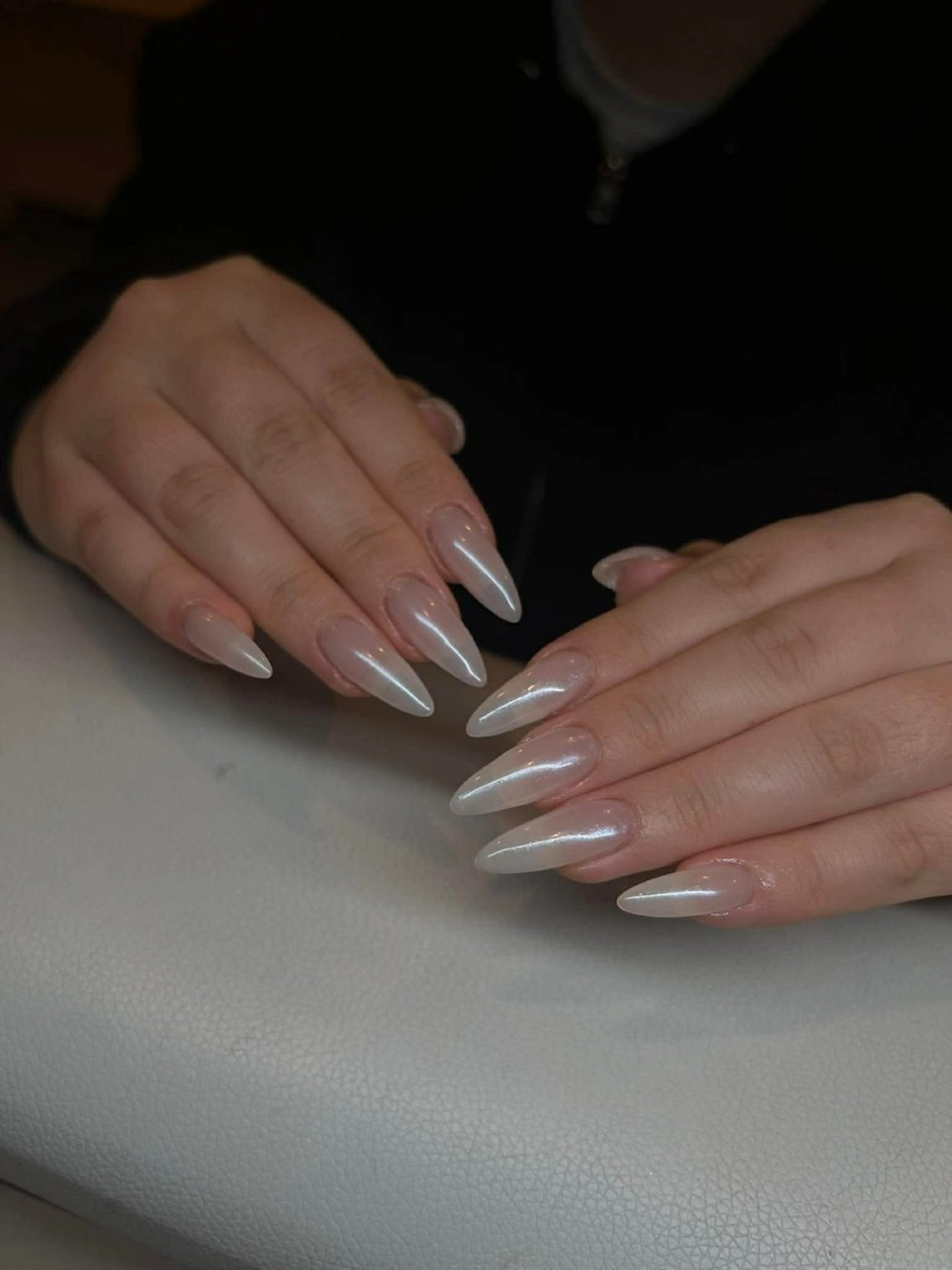 ネイル ボルドー ブラウン チークネイル ドット フットネイル ハンドネイル チェリネイルサロン 霞ヶ関のネイルデザイン