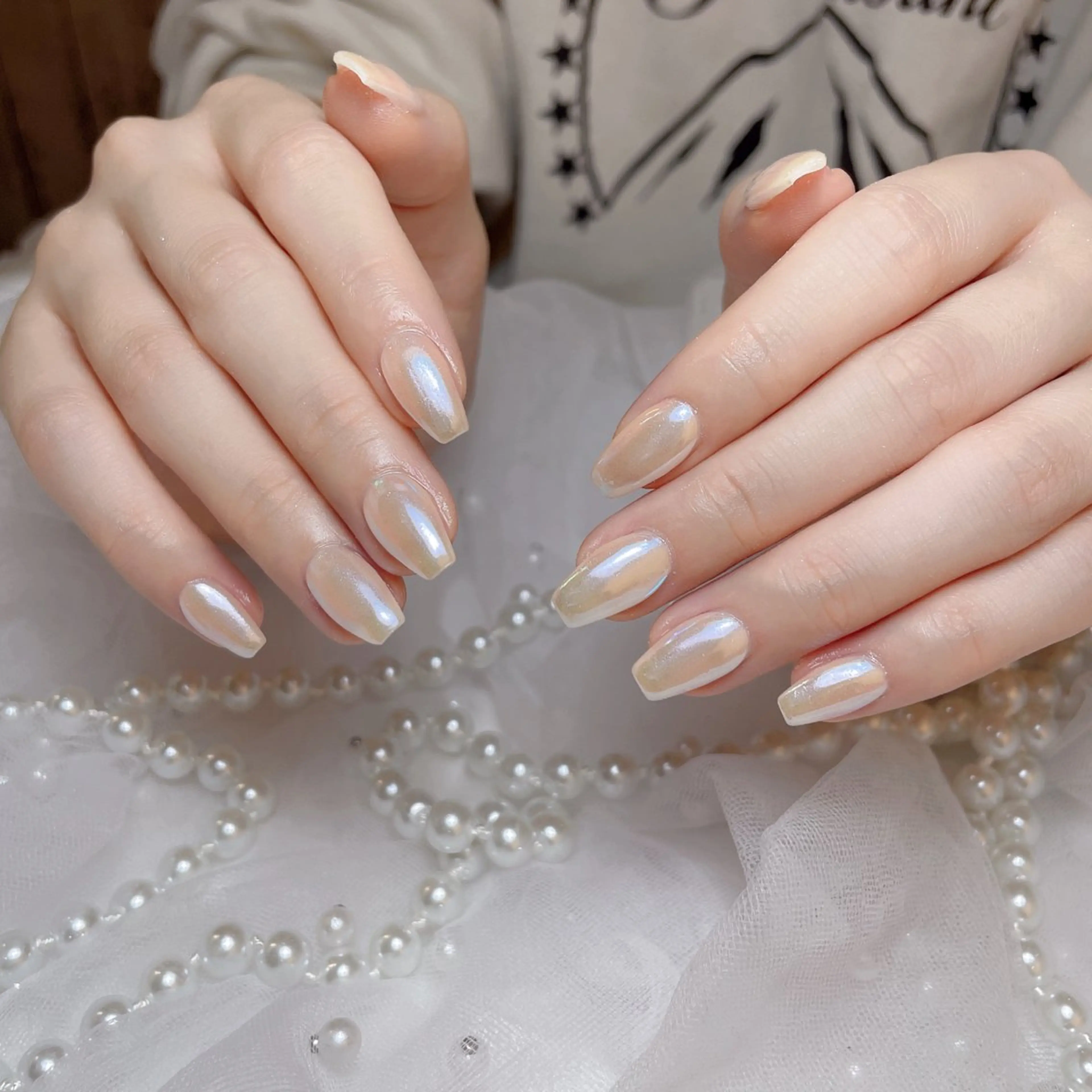 ネイル フットネイル フレンチネイル ジェルネイル ガーリー グラデーション ハンドネイル D.d Nail Moeのネイルデザイン